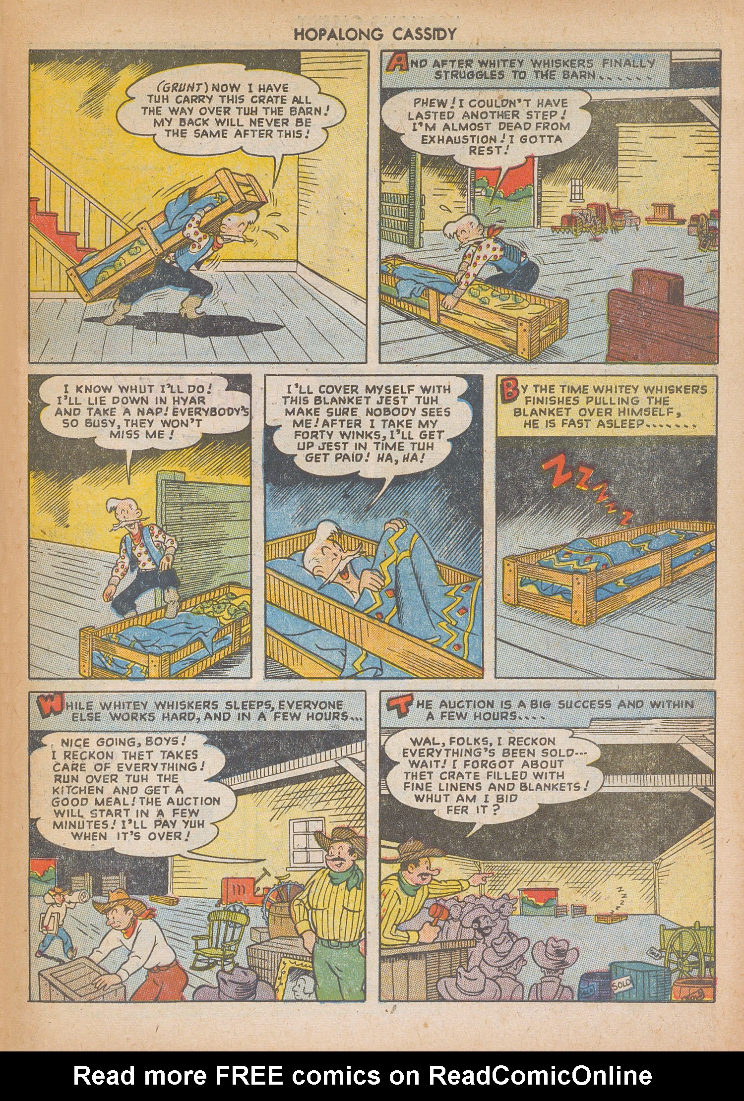 Read online Hopalong Cassidy comic -  Issue #32 - 31