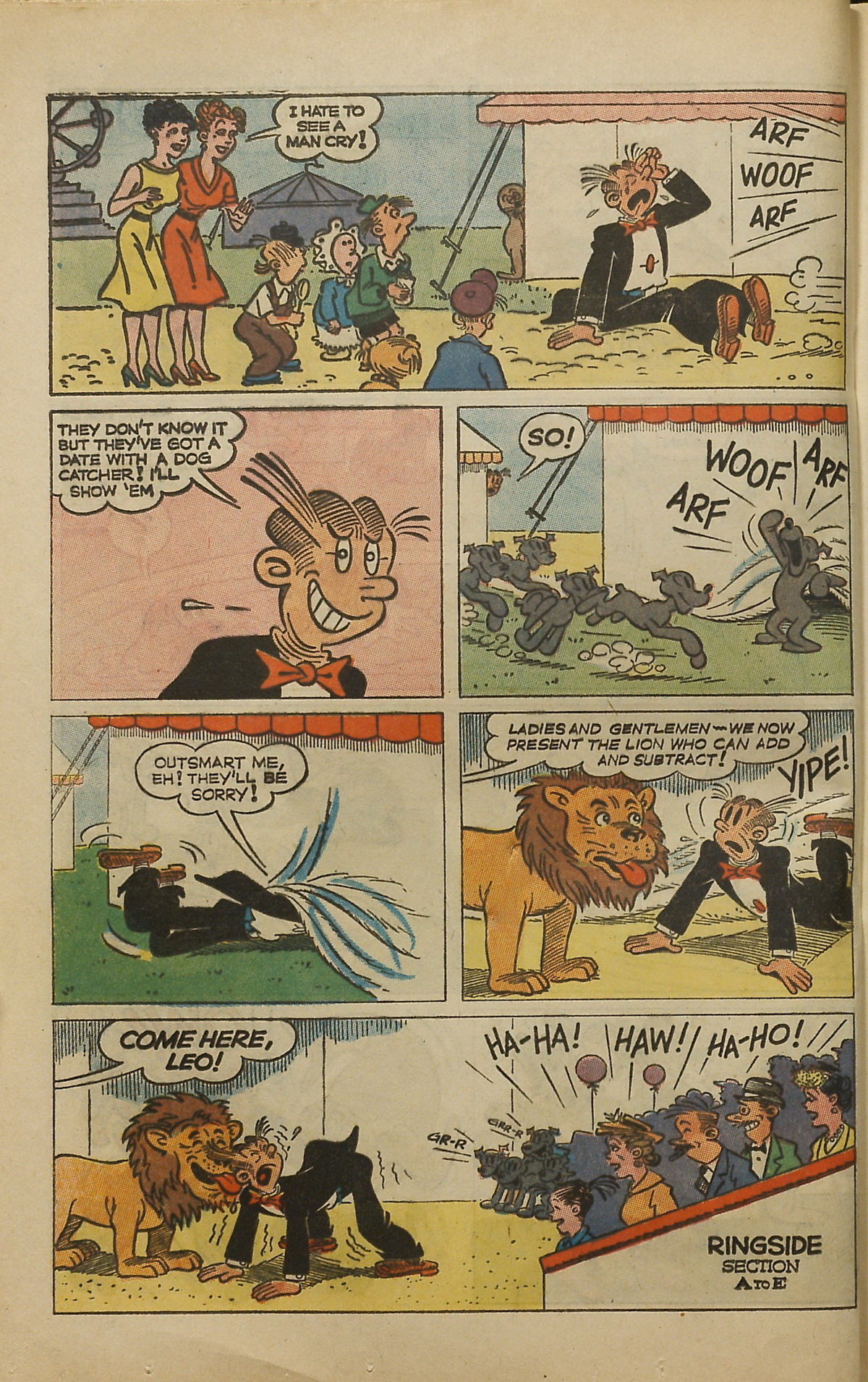 Read online Blondie Comics (1960) comic -  Issue #159 - 12
