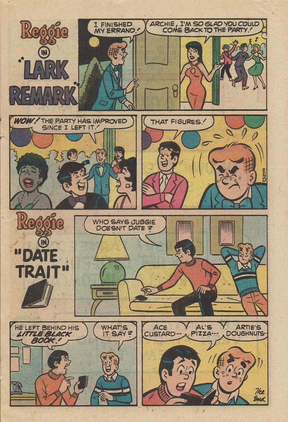 Read online Reggie's Wise Guy Jokes comic -  Issue #41 - 17