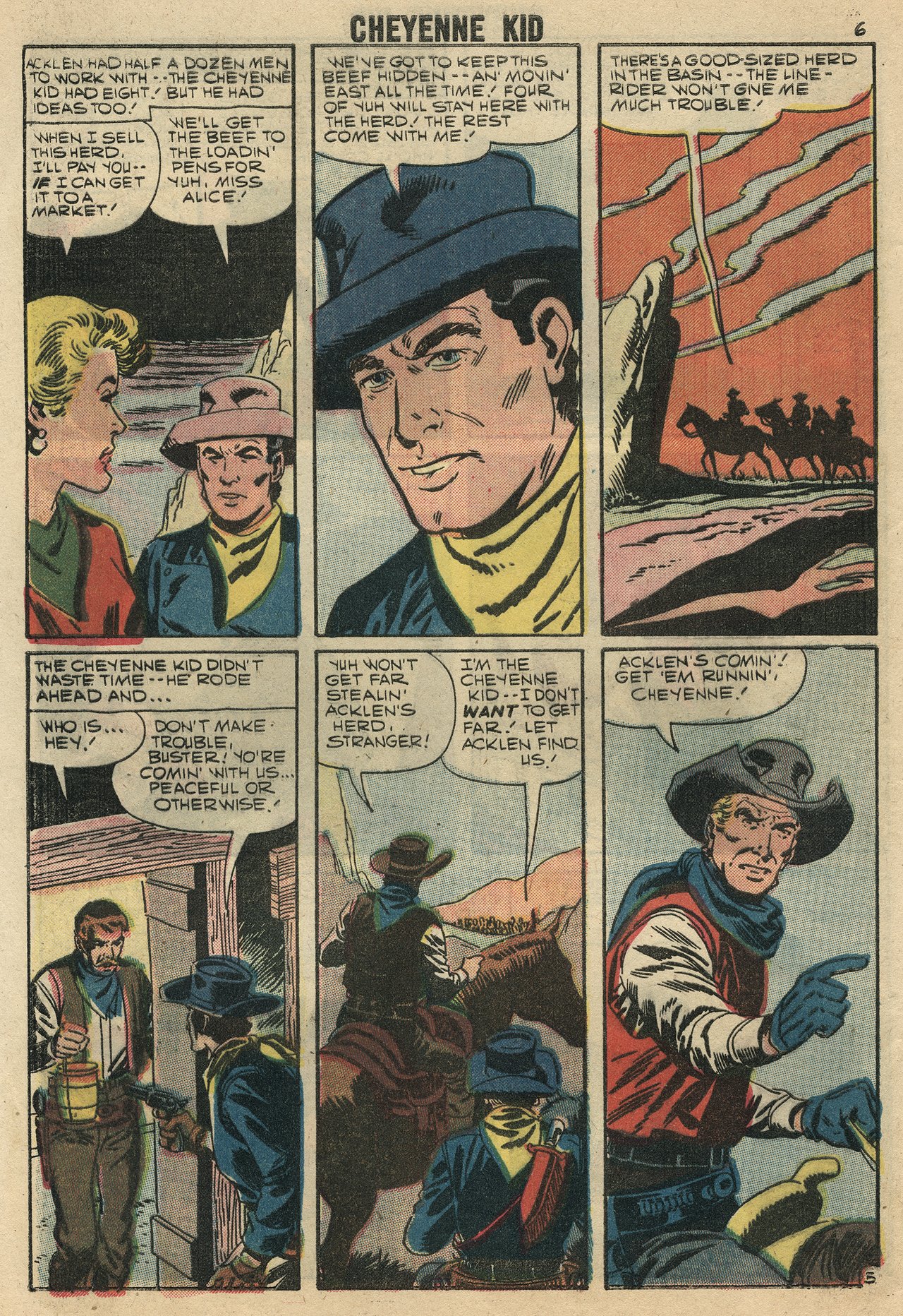 Read online Cheyenne Kid comic -  Issue #13 - 8