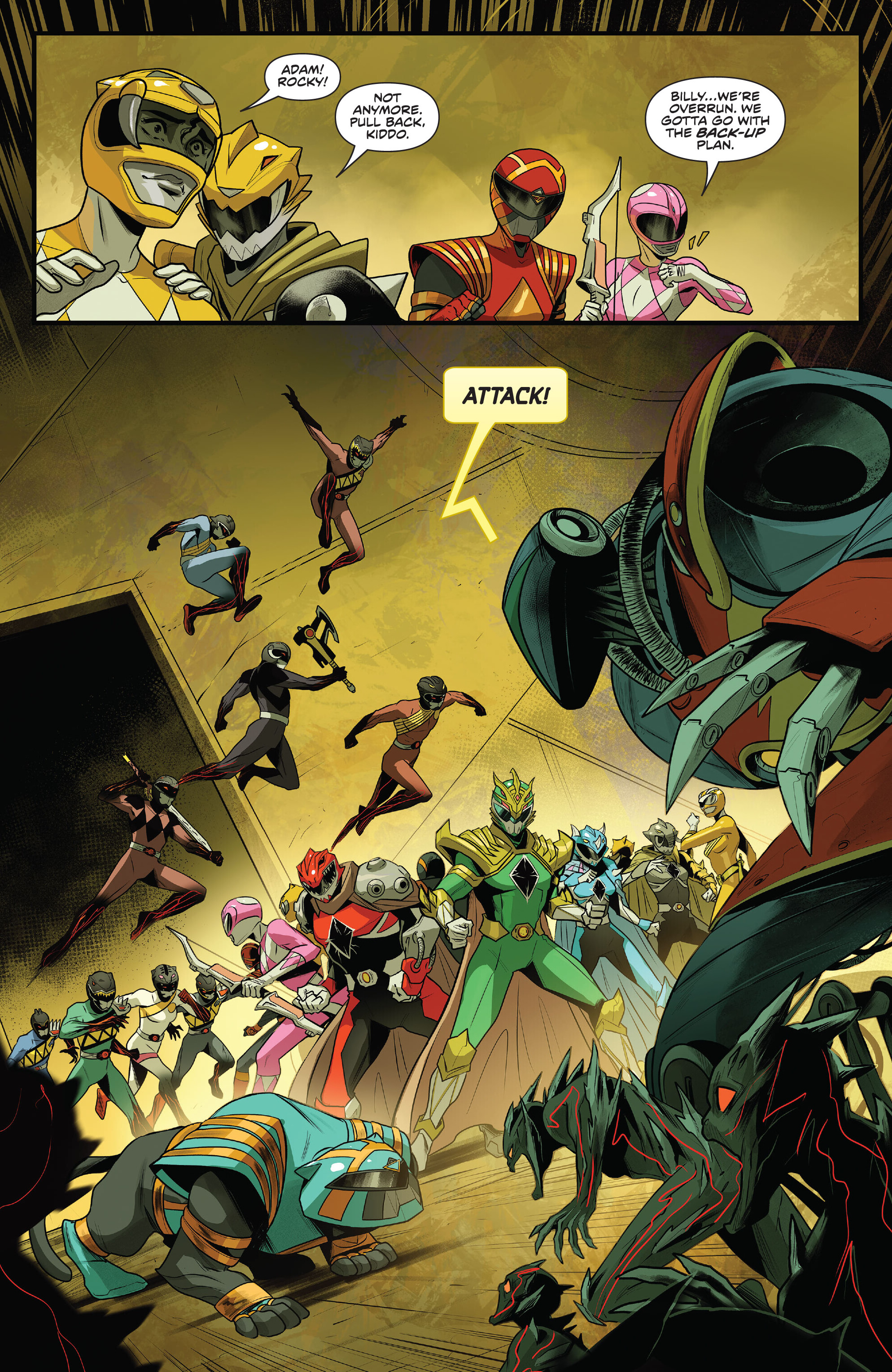 Read online Mighty Morphin Power Rangers comic -  Issue #115 - 19