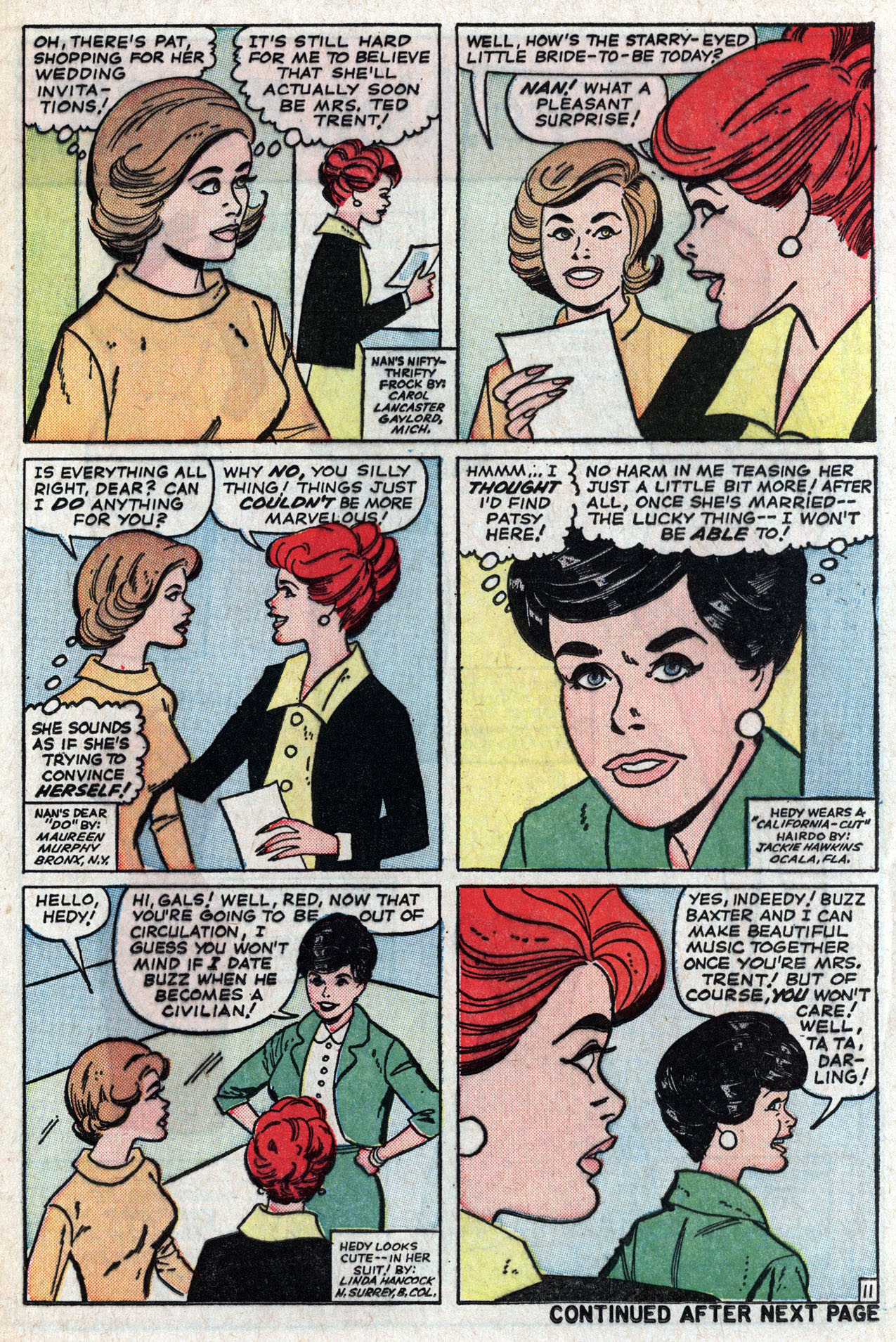 Read online Patsy and Hedy comic -  Issue #98 - 17