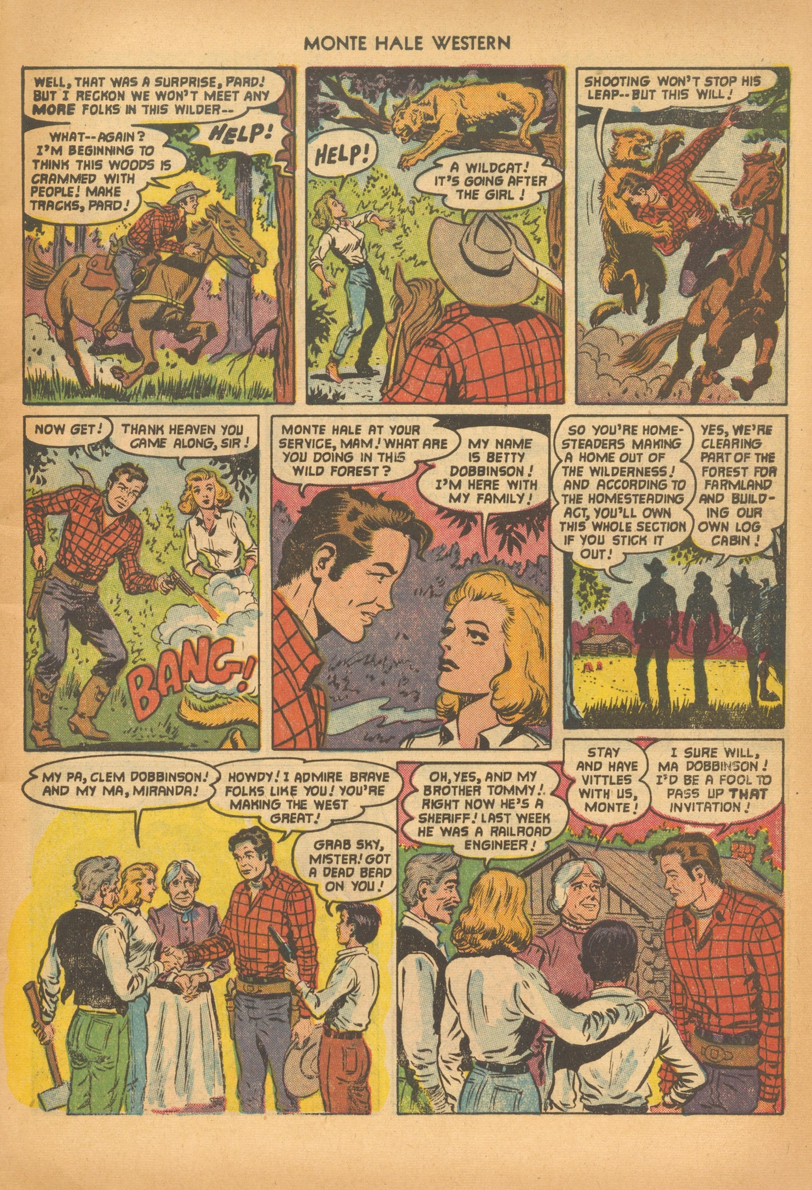 Read online Monte Hale Western comic -  Issue #73 - 5