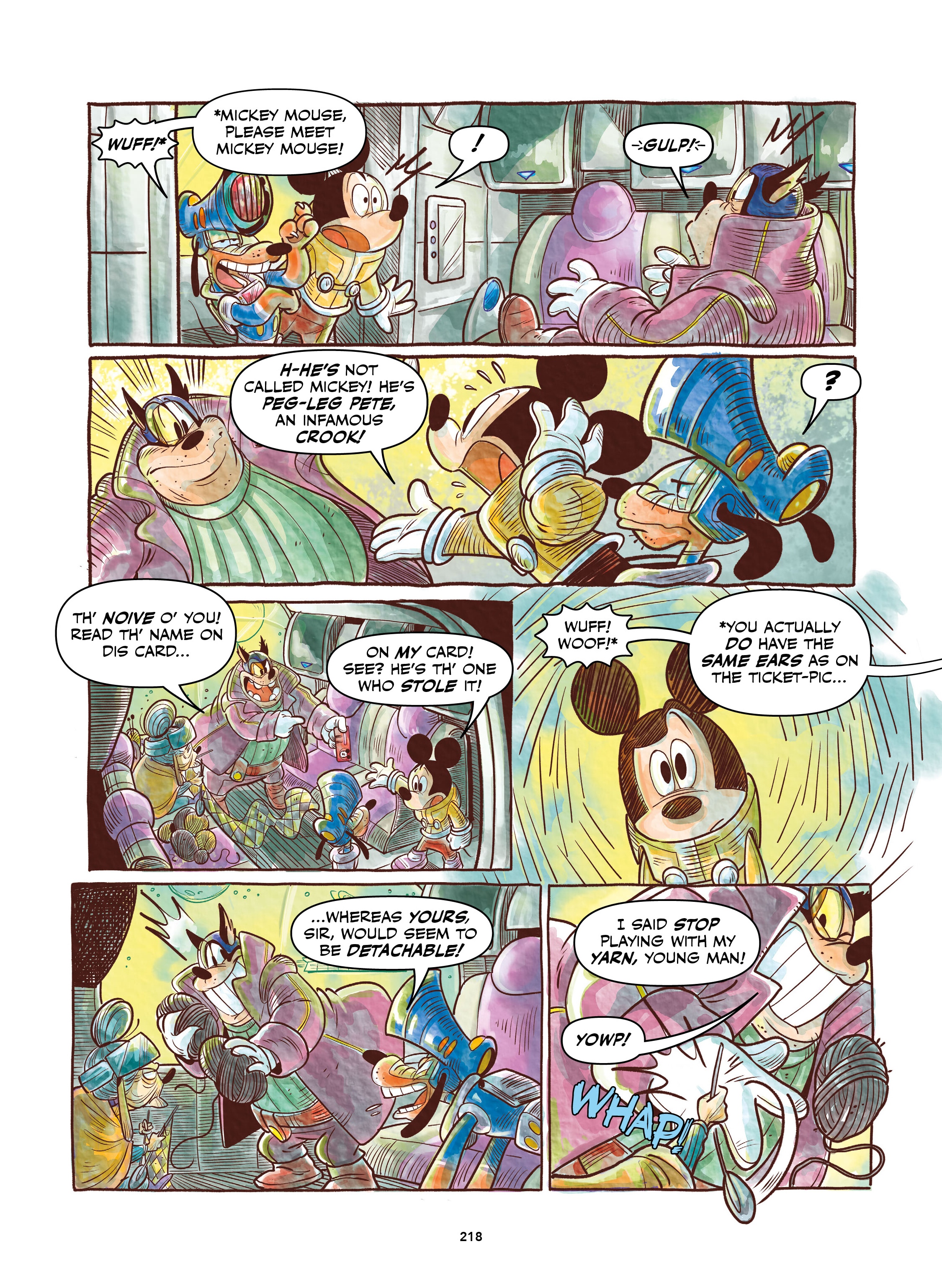 Read online Disney Once Upon a Mouse… In the Future comic -  Issue # TPB (Part 3) - 19