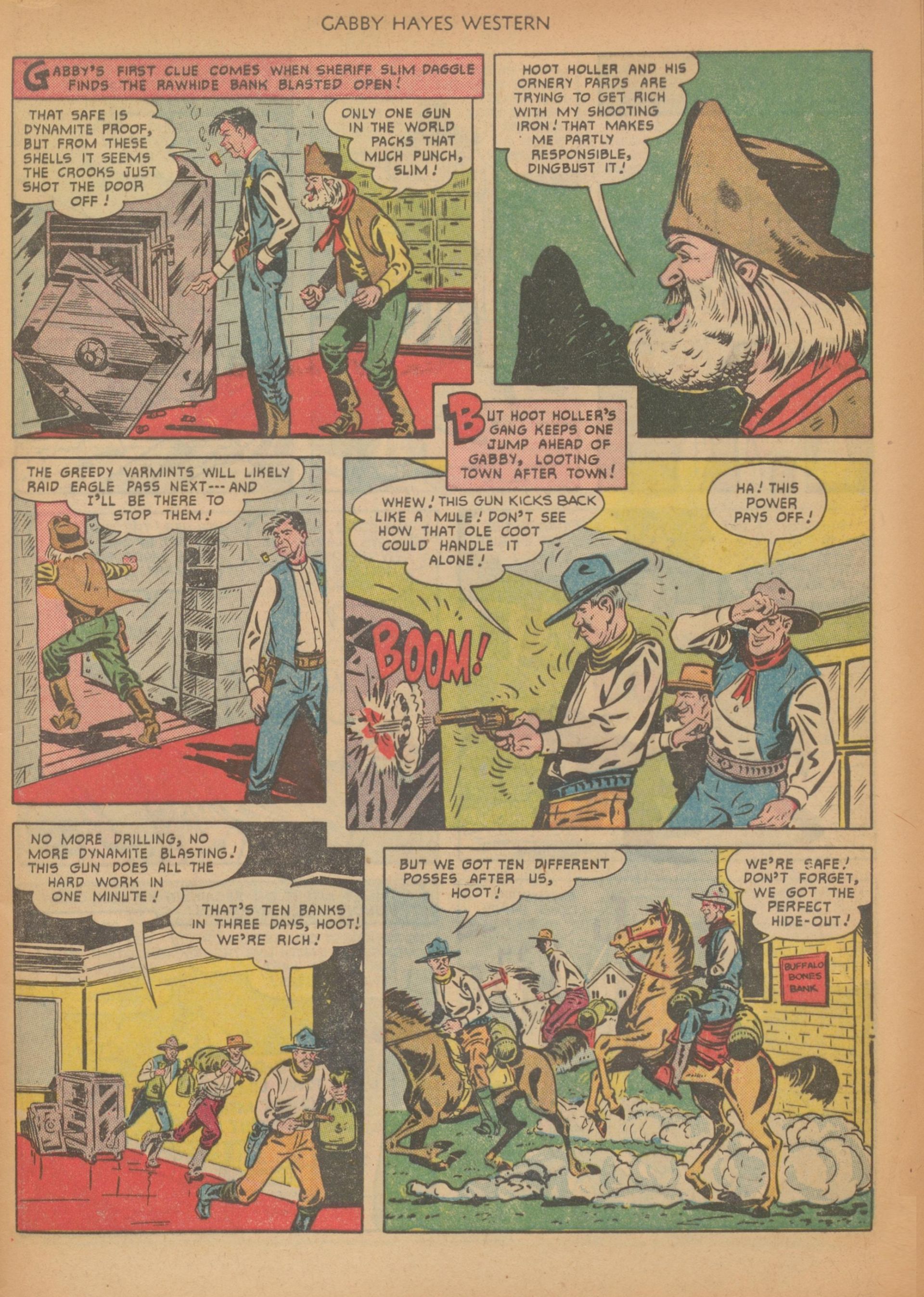 Read online Gabby Hayes Western comic -  Issue #29 - 5