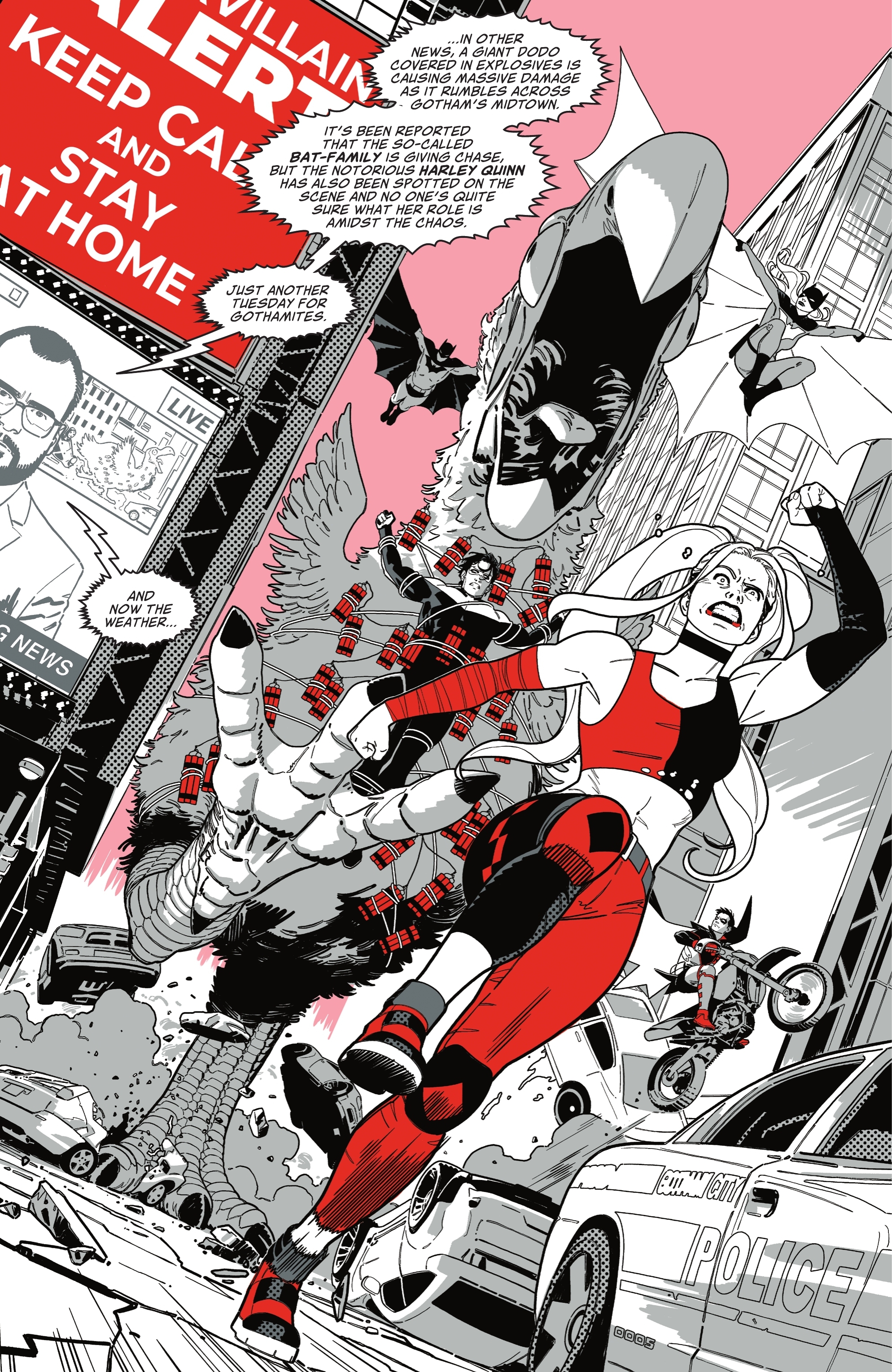 Read online Harley Quinn: Black   White   Redder comic -  Issue #6 - 5