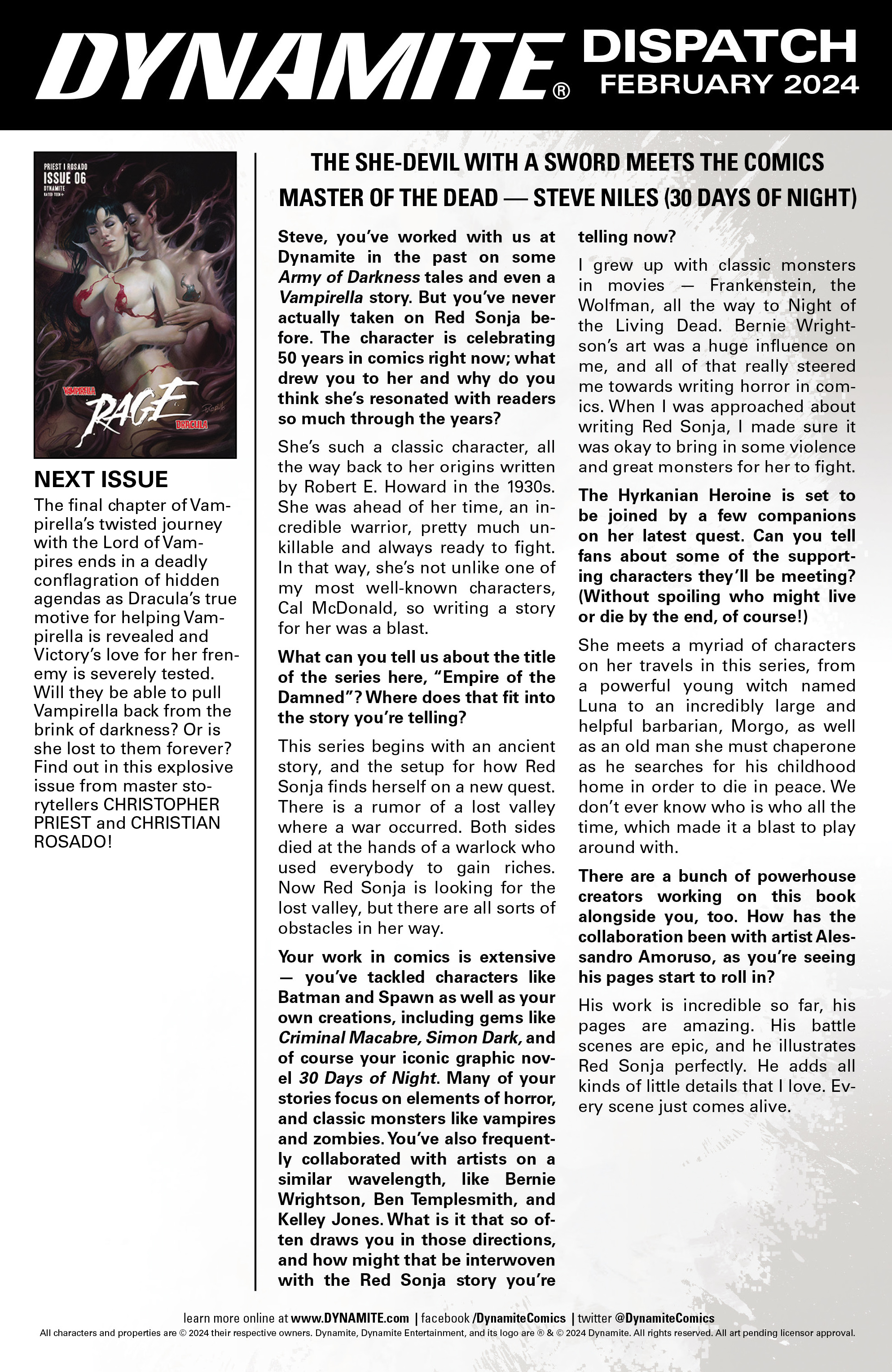 Read online Vampirella/Dracula: Rage comic -  Issue #5 - 26
