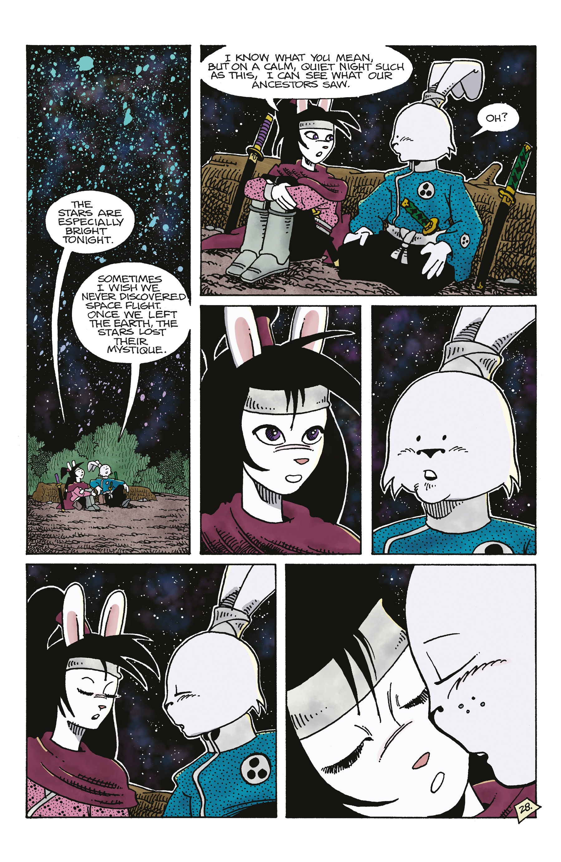 Read online Space Usagi: Death and Honor comic -  Issue #2 - 30