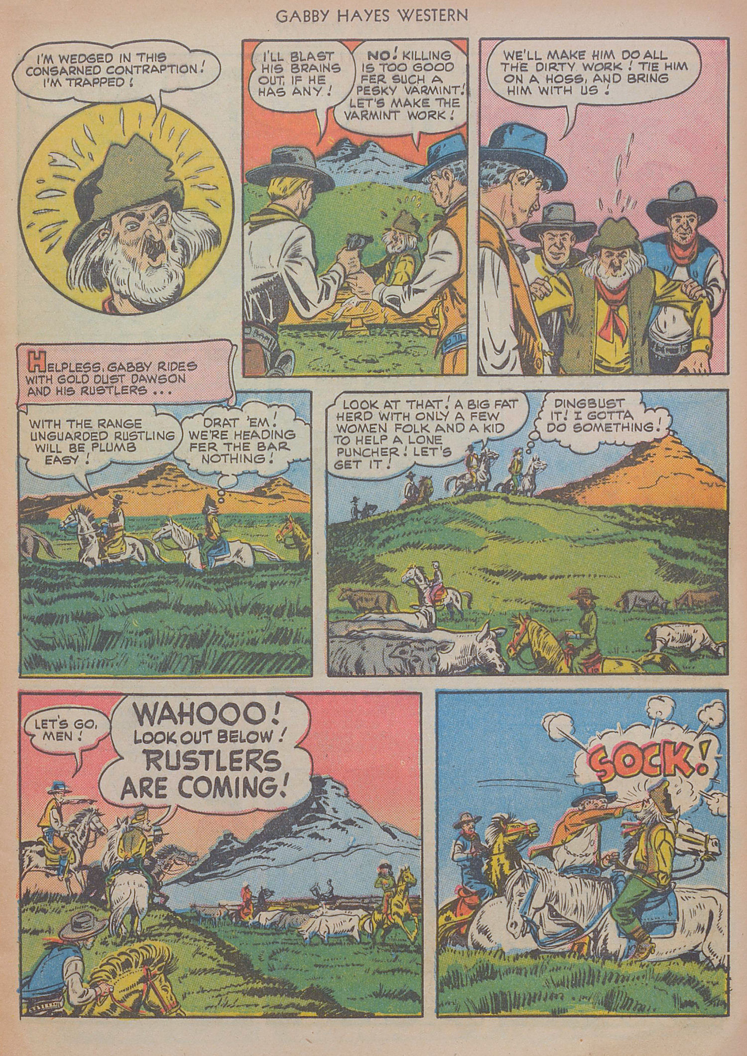 Read online Gabby Hayes Western comic -  Issue #20 - 9