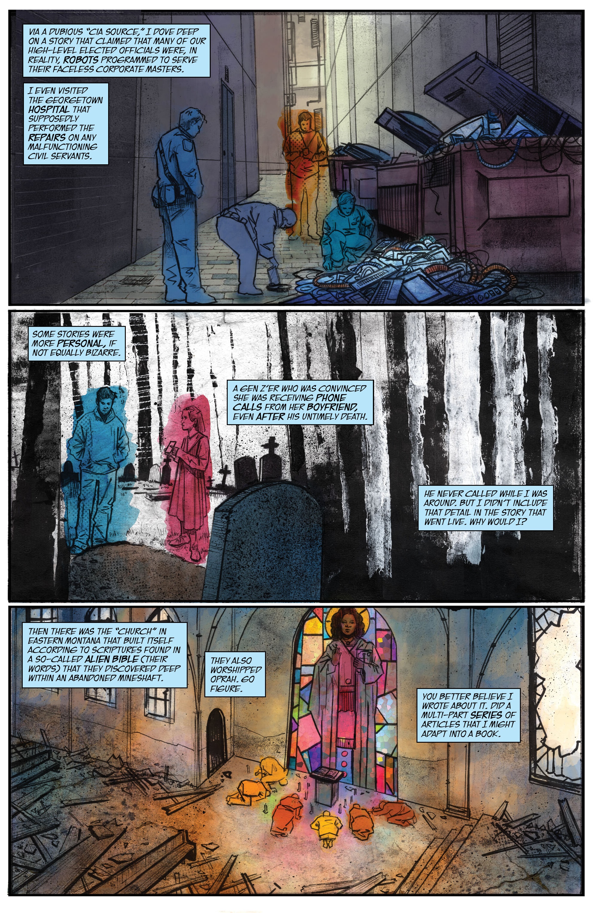 Read online Junior Baker the Righteous Faker comic -  Issue #4 - 5