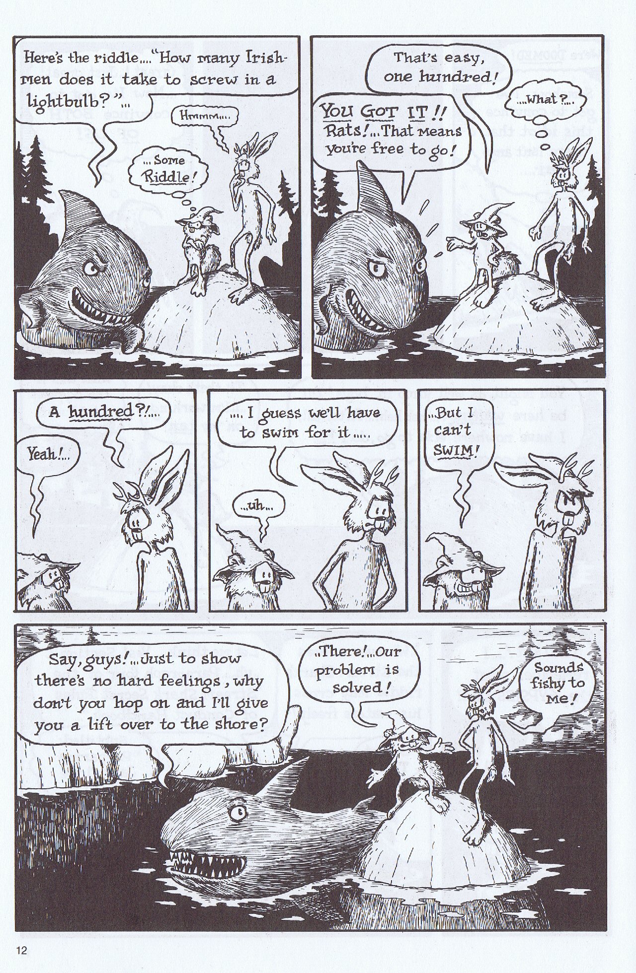 Read online Tales Of The Jackalope comic -  Issue #2 - 14