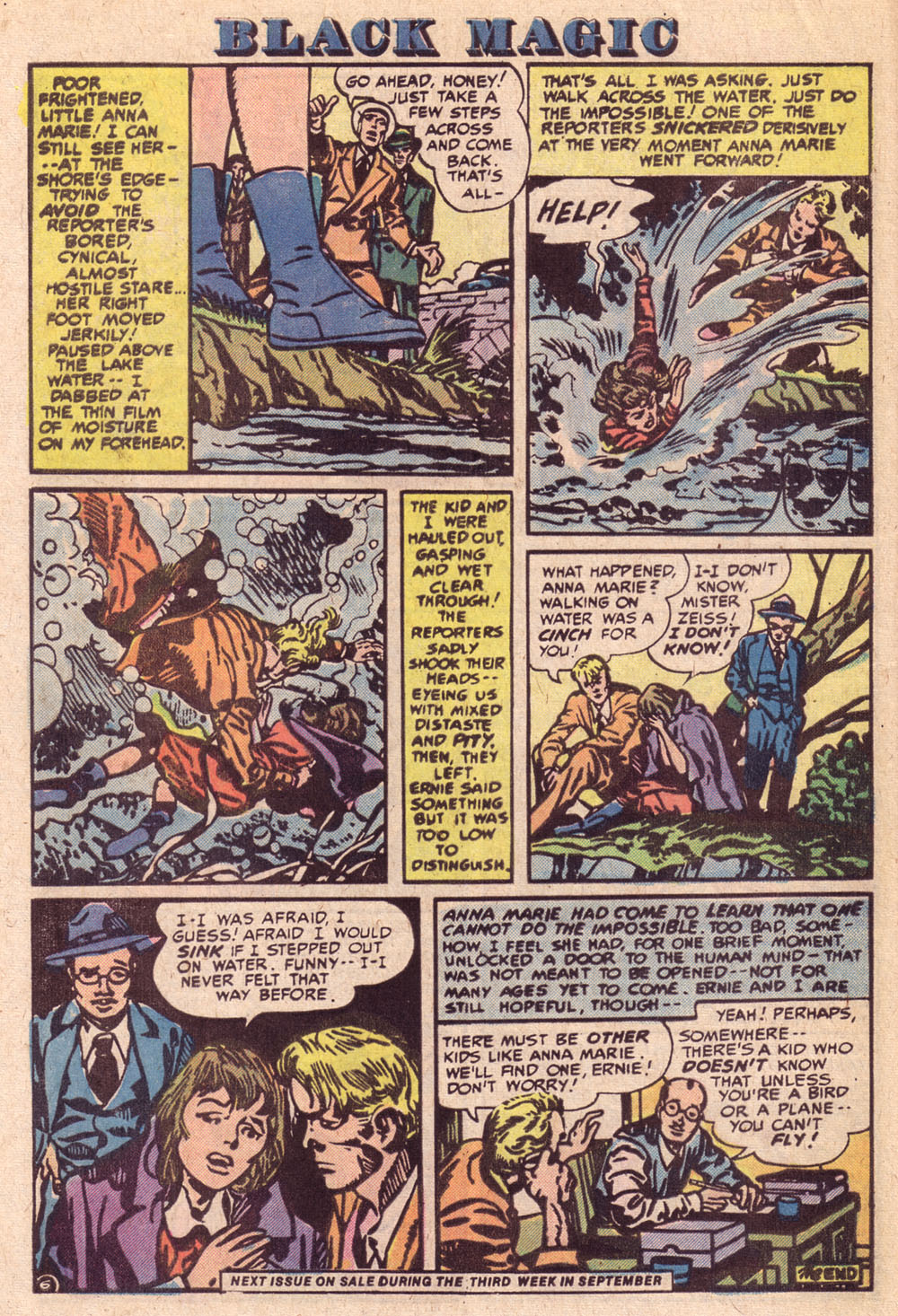Read online Black Magic (1973) comic -  Issue #6 - 31
