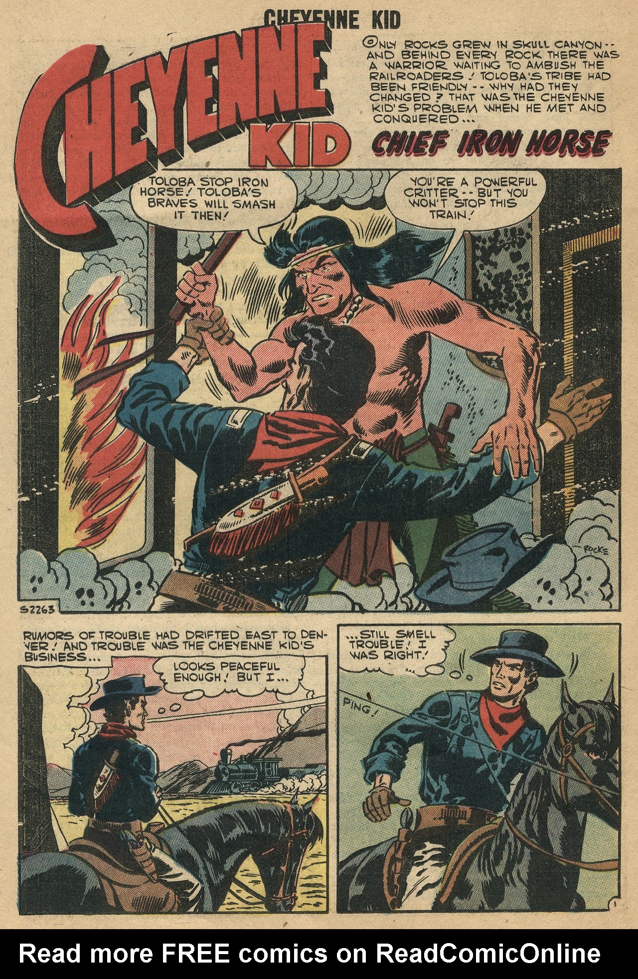 Read online Cheyenne Kid comic -  Issue #9 - 20