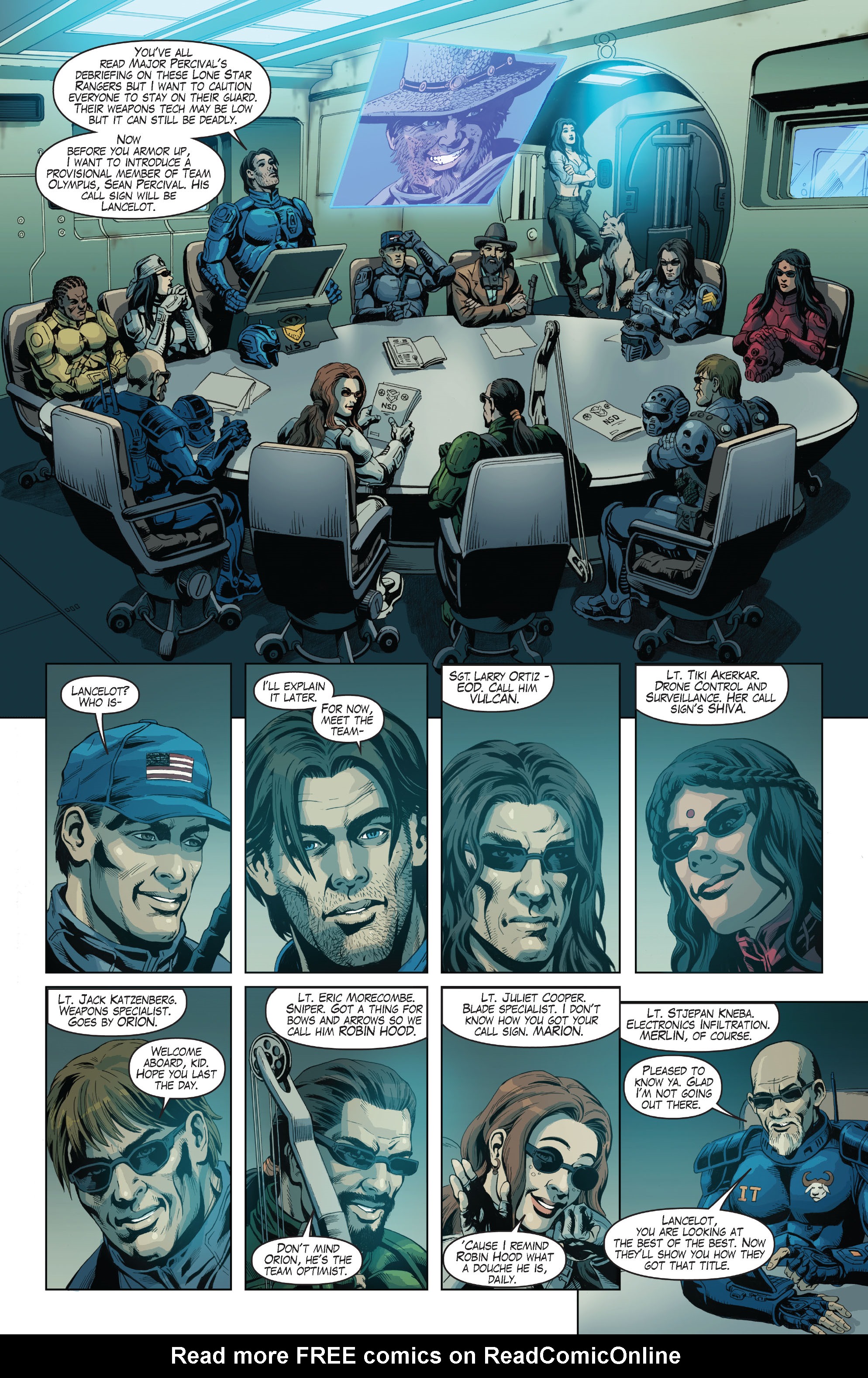 Read online Marksmen comic -  Issue #2 - 8