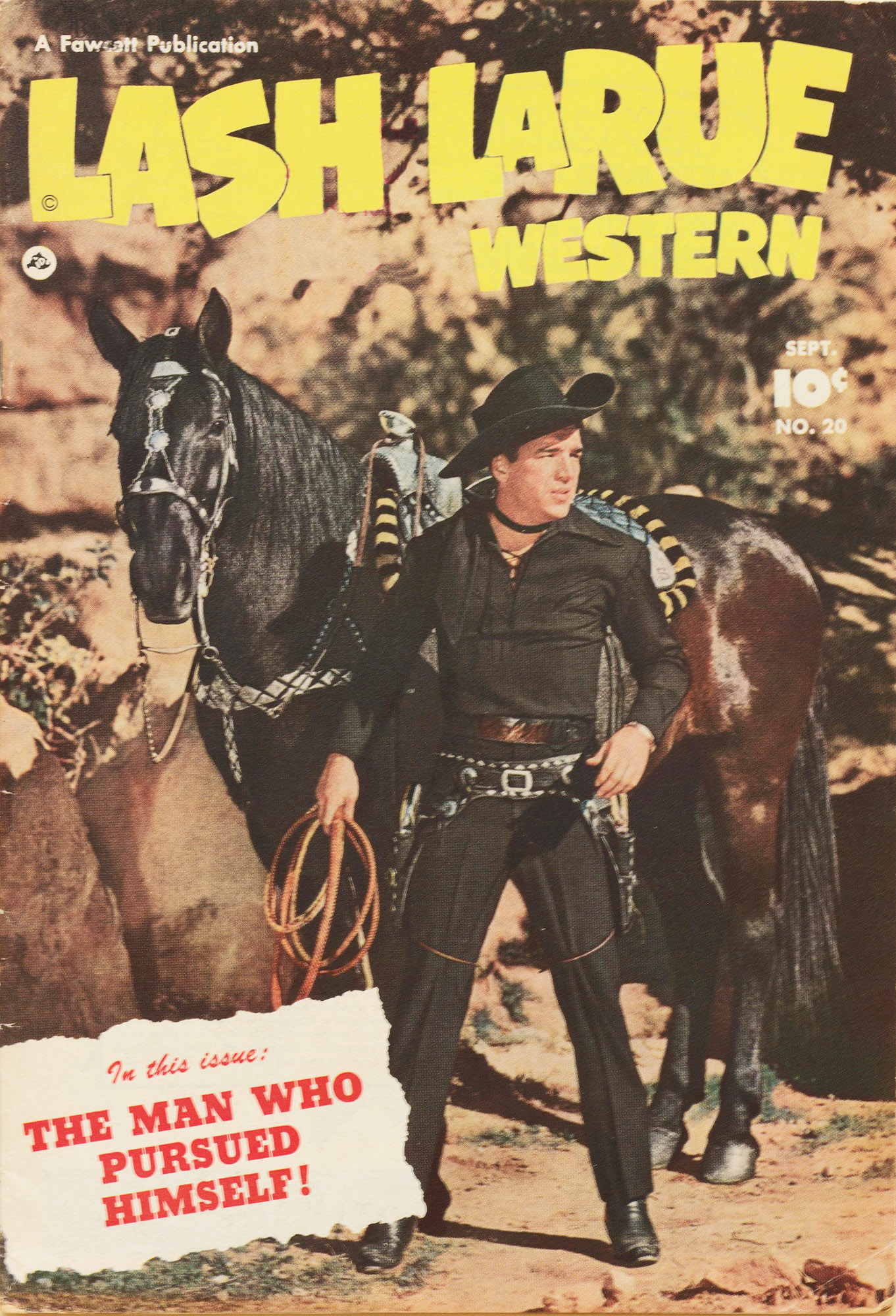 Read online Lash Larue Western (1949) comic -  Issue #20 - 1