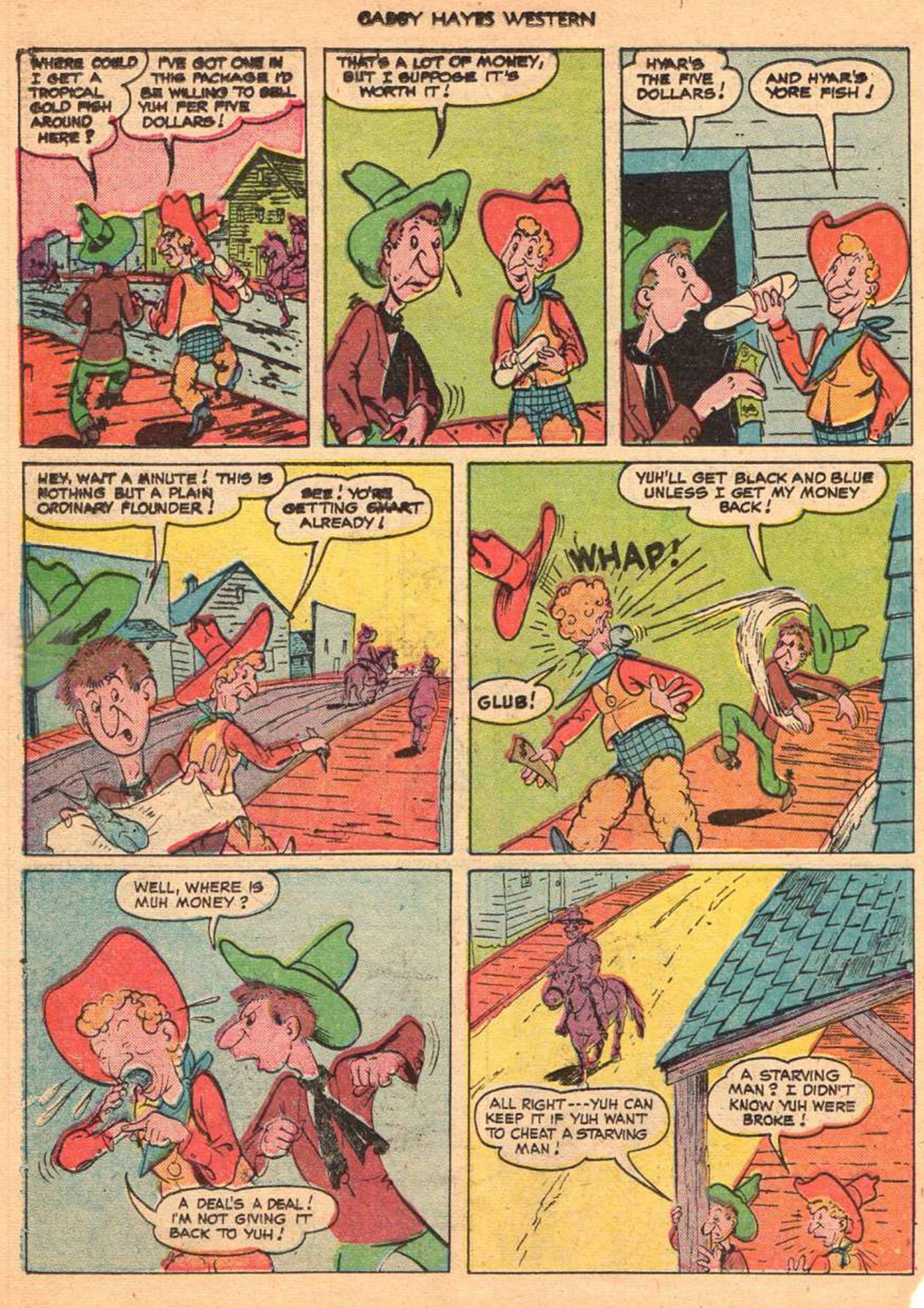 Read online Gabby Hayes Western comic -  Issue #24 - 38