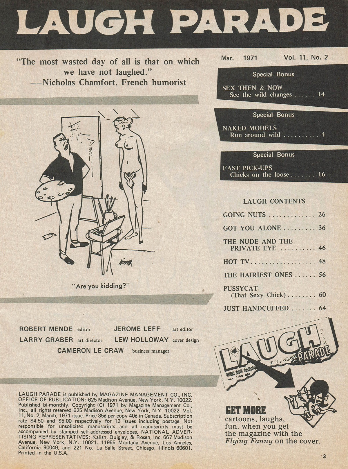 Read online Laugh Parade comic -  Issue #v.11 no. 2 - 3