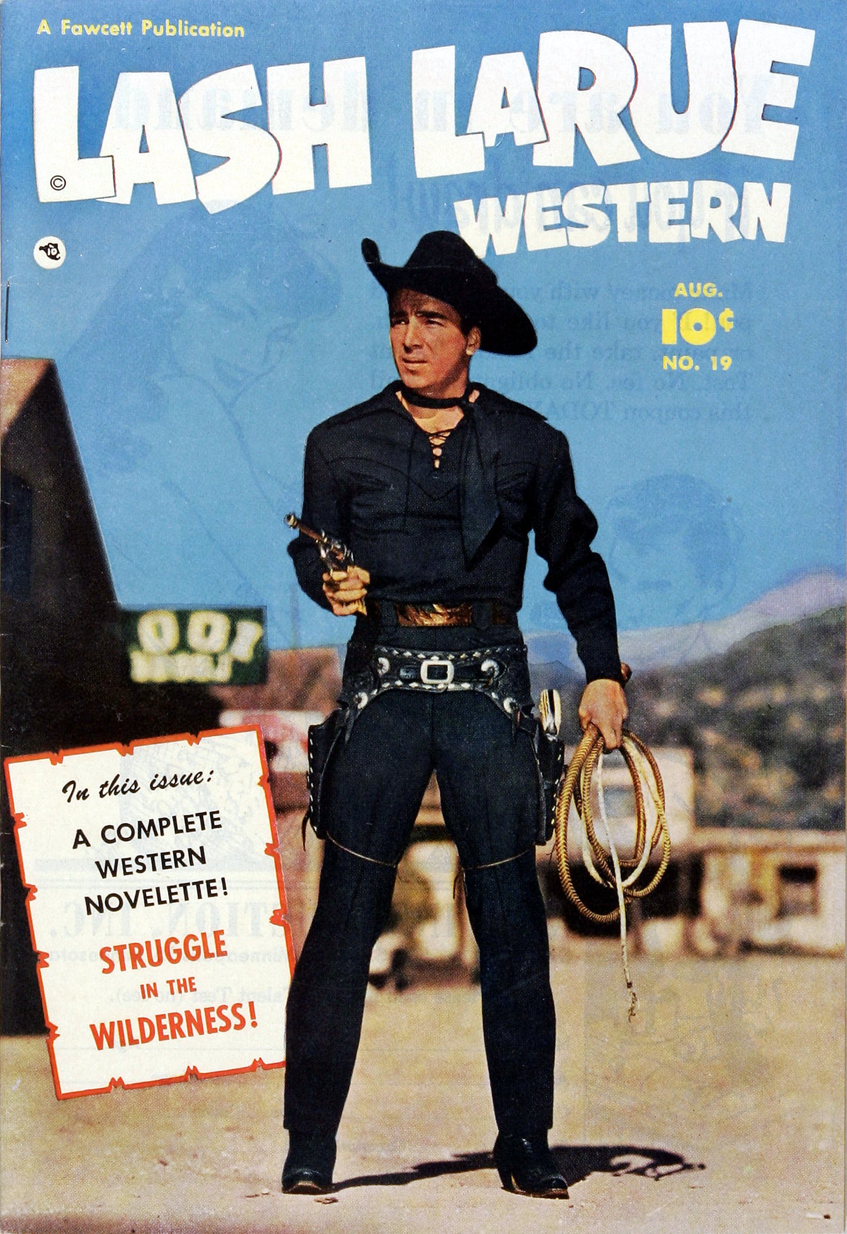 Read online Lash Larue Western (1949) comic -  Issue #19 - 1