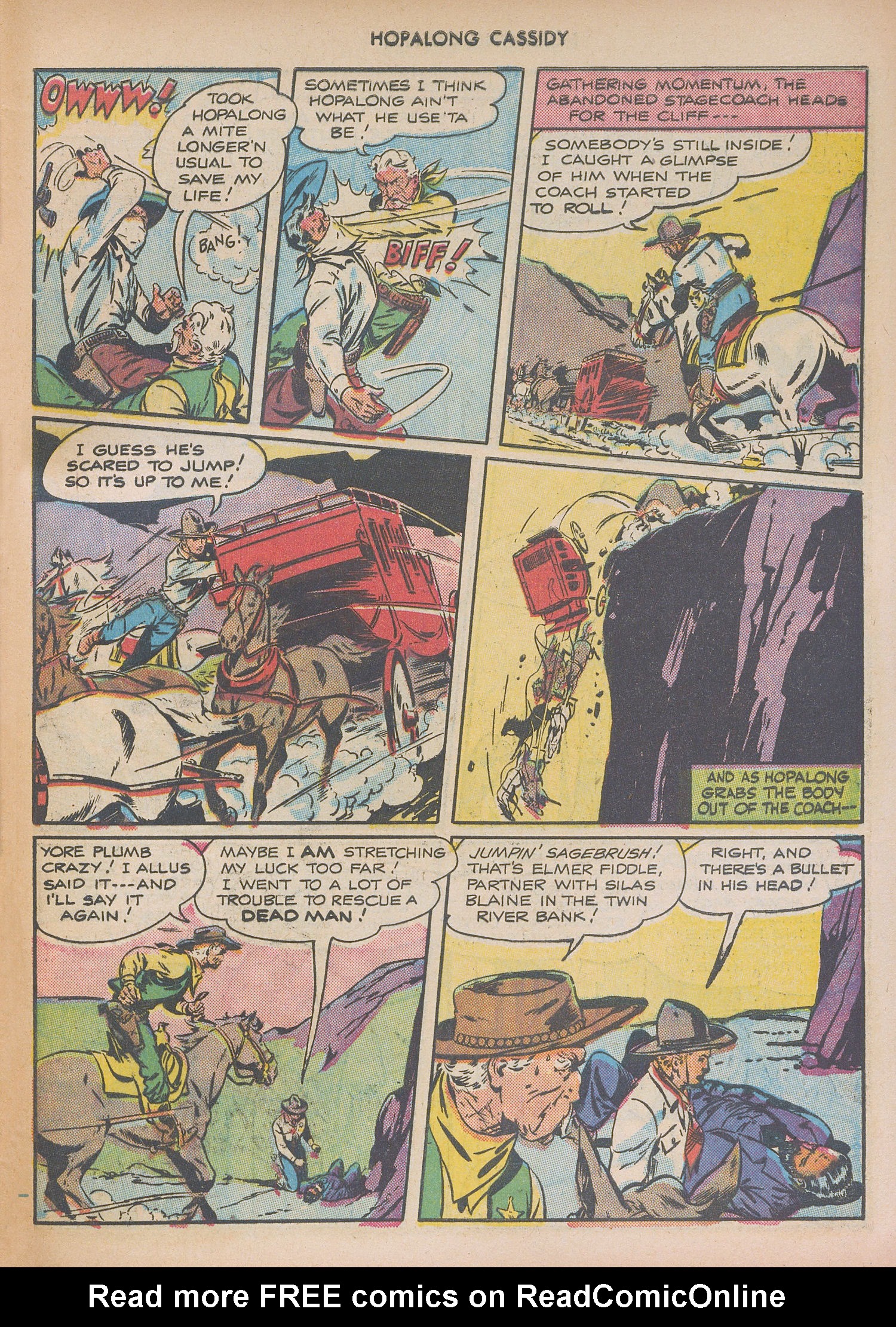 Read online Hopalong Cassidy comic -  Issue #8 - 43