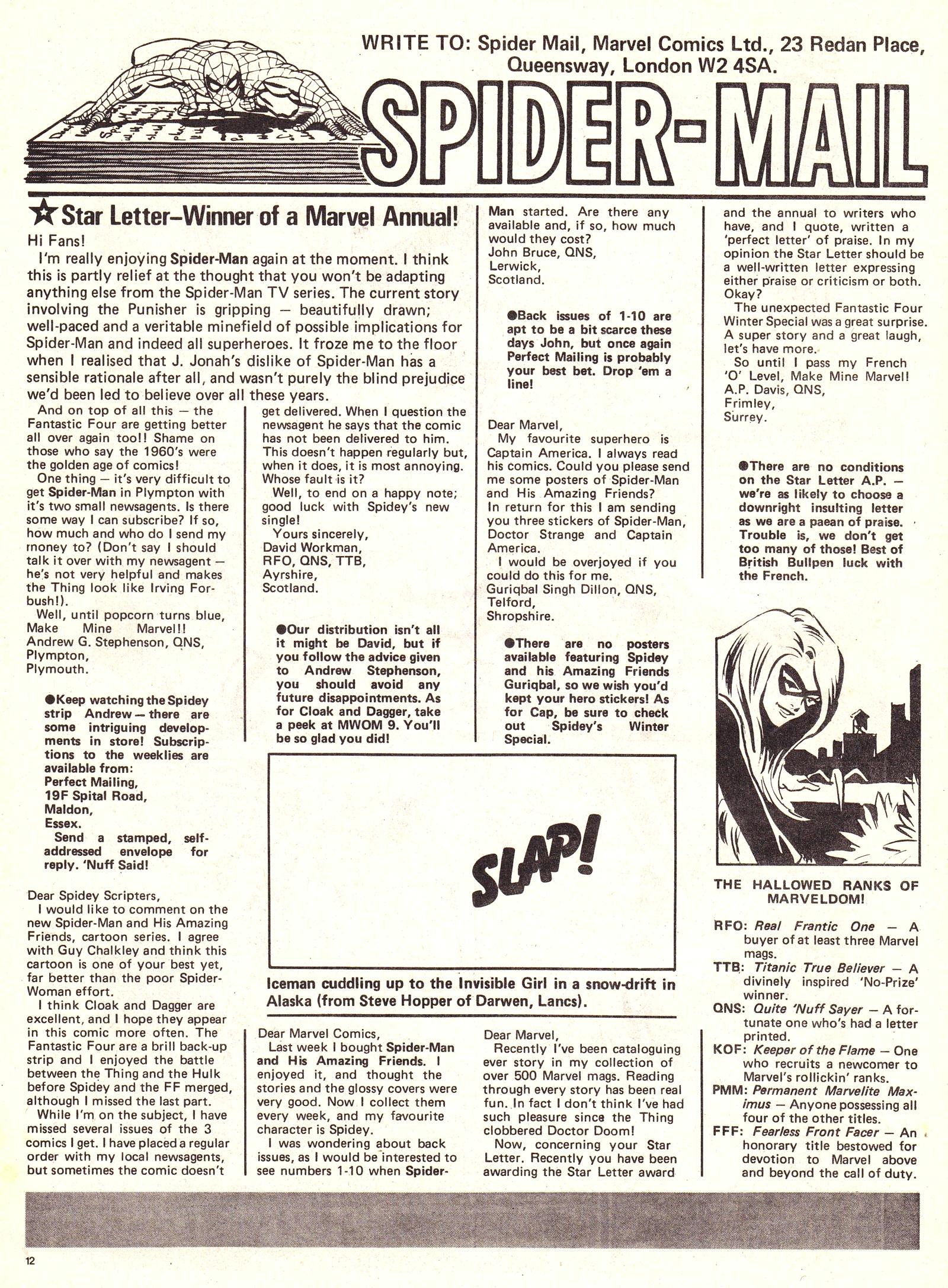 Read online Spider-Man and his Amazing Friends (1983) comic -  Issue #568 - 12