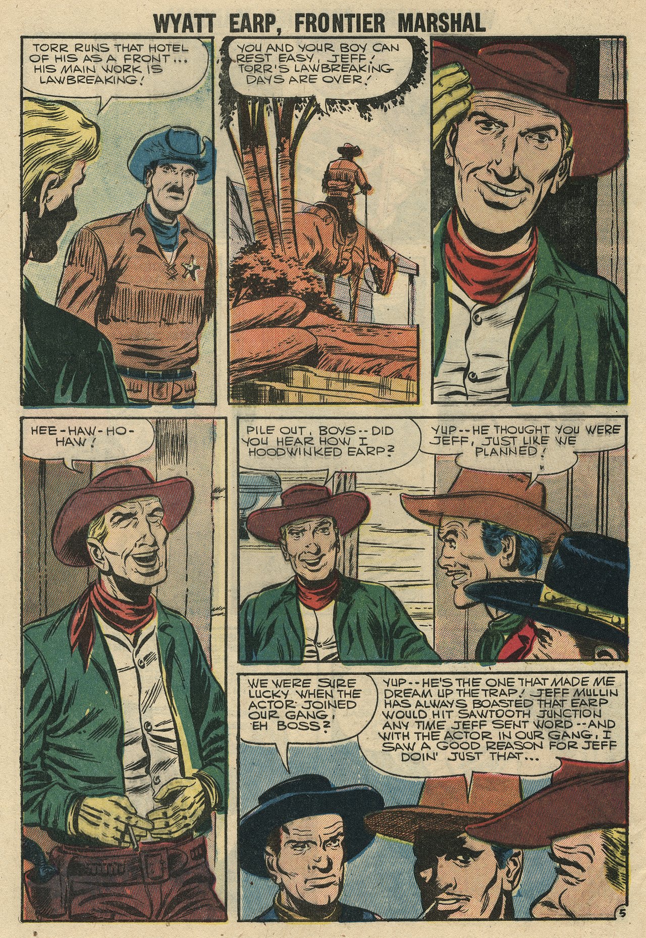 Read online Wyatt Earp Frontier Marshal comic -  Issue #15 - 8
