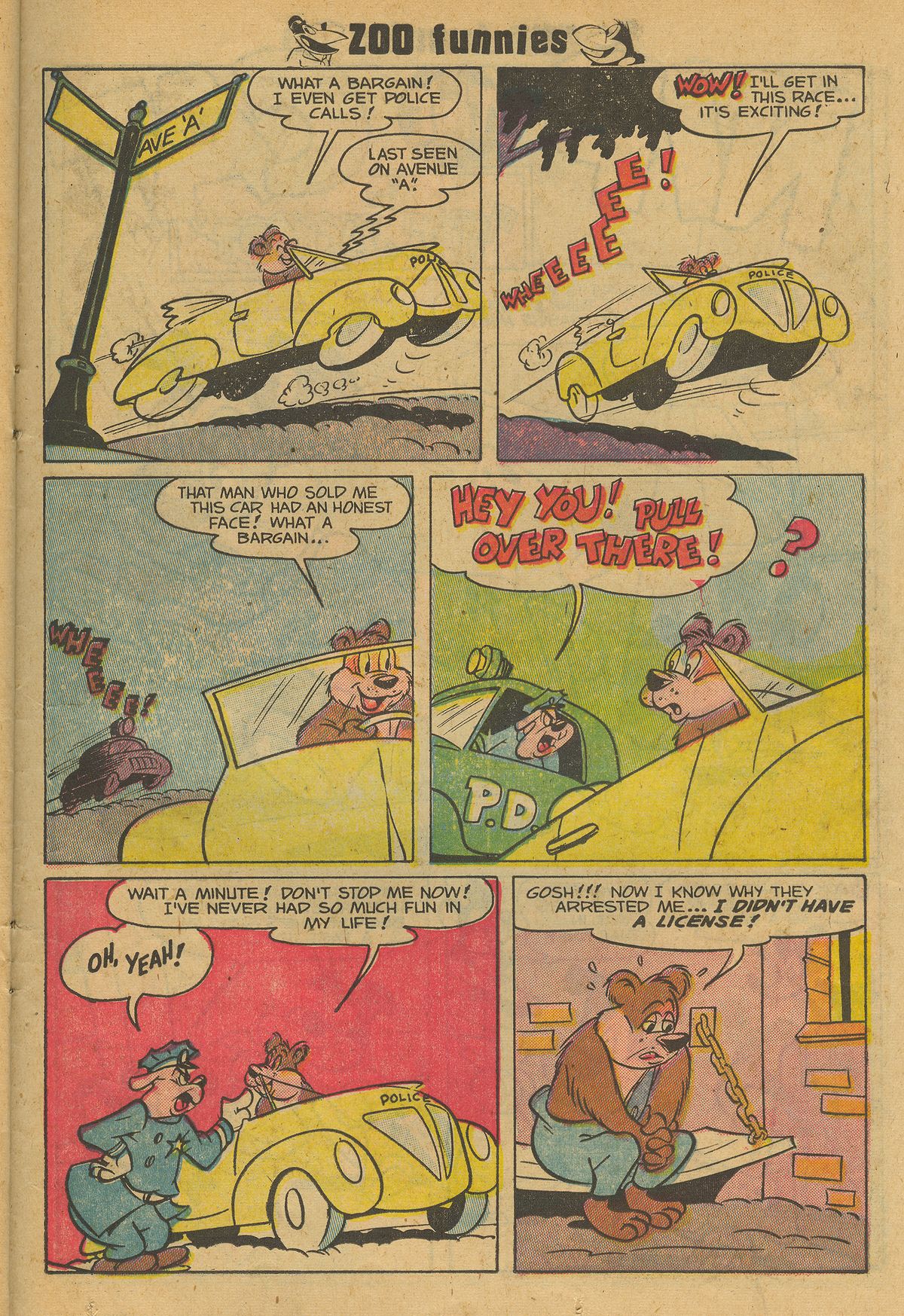 Read online Zoo Funnies comic -  Issue #3 - 23