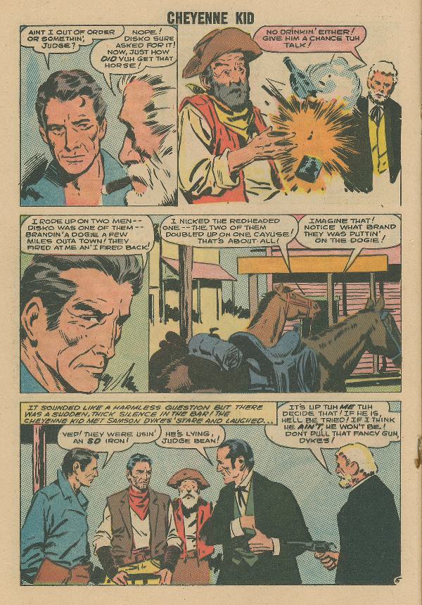 Read online Cheyenne Kid comic -  Issue #12 - 17