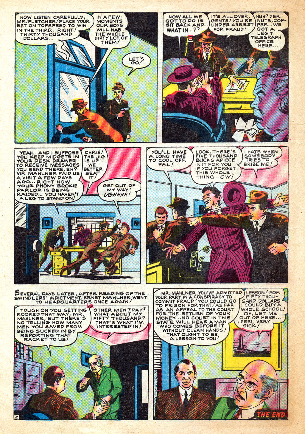 Read online Crime Exposed (1950) comic -  Issue #8 - 32