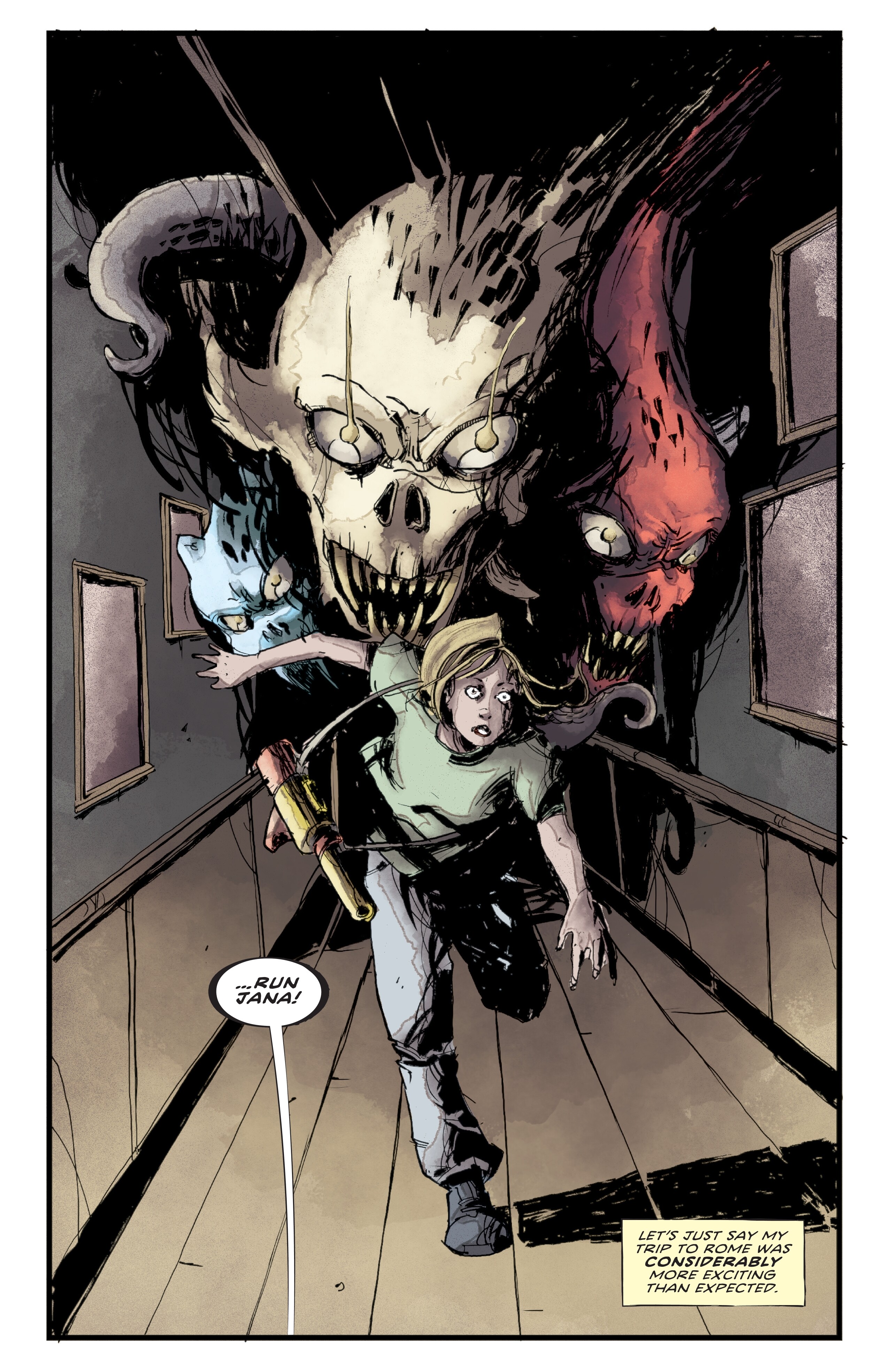 Read online The Case of the Bleeding Wall comic -  Issue #1 - 3