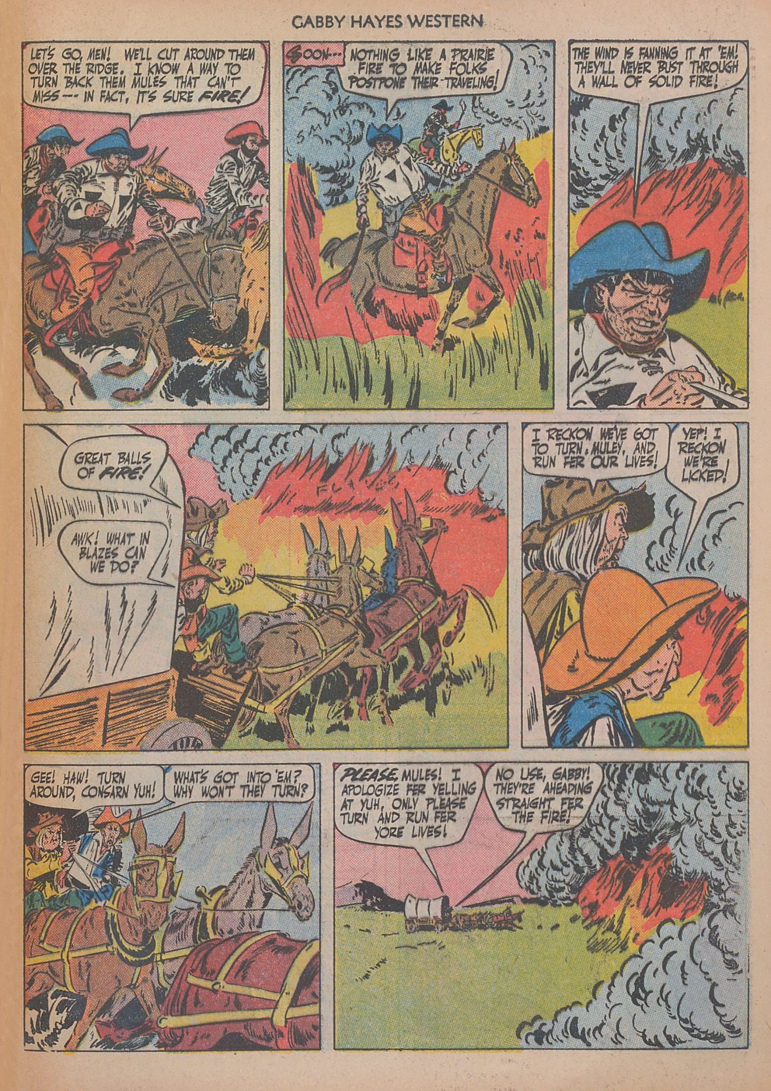 Read online Gabby Hayes Western comic -  Issue #22 - 45