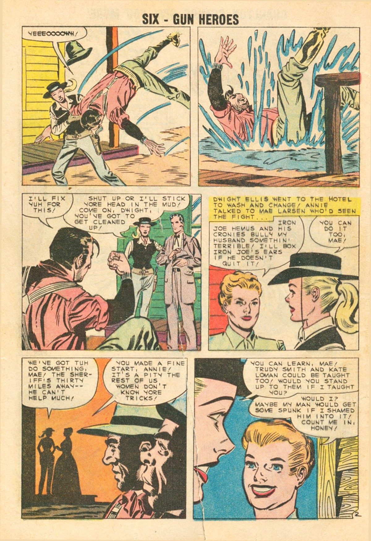 Read online Six-Gun Heroes comic -  Issue #59 - 12