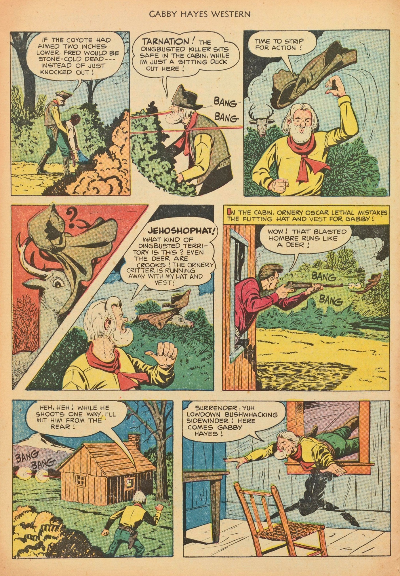 Read online Gabby Hayes Western comic -  Issue #37 - 4