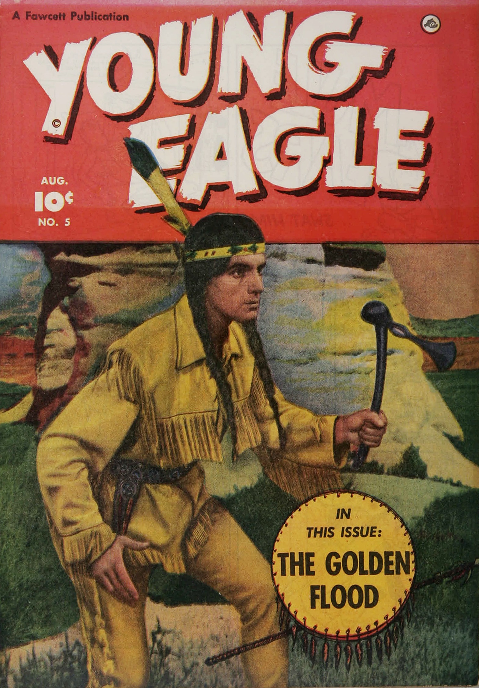 Read online Young Eagle comic -  Issue #5 - 1