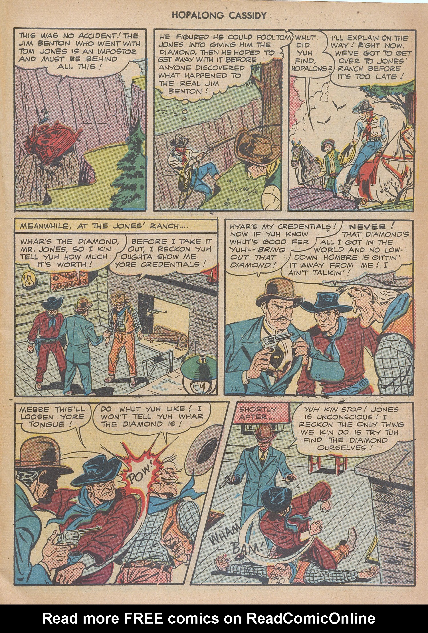 Read online Hopalong Cassidy comic -  Issue #15 - 19