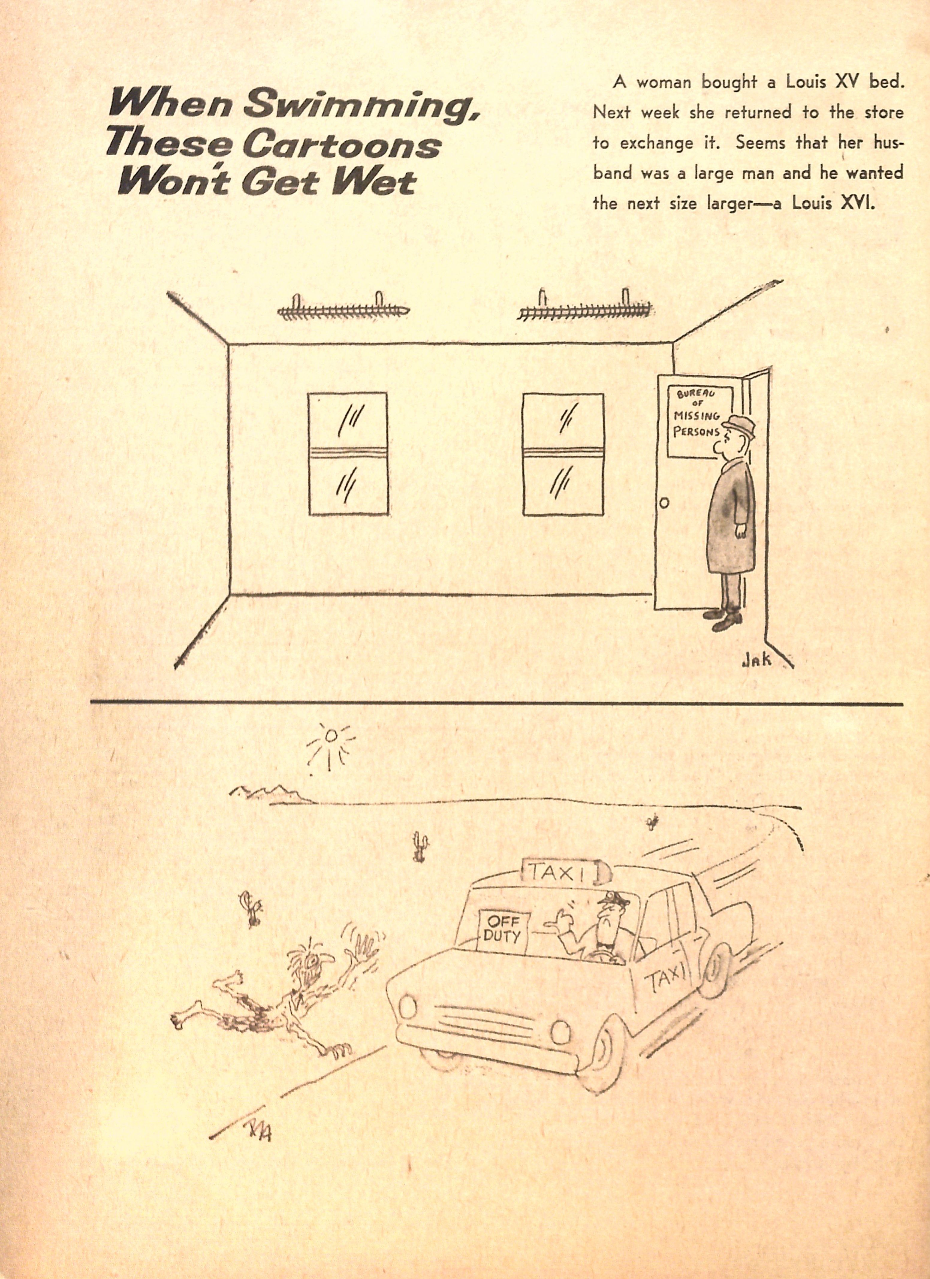 Read online Cartoons and Gags comic -  Issue #40 - 48