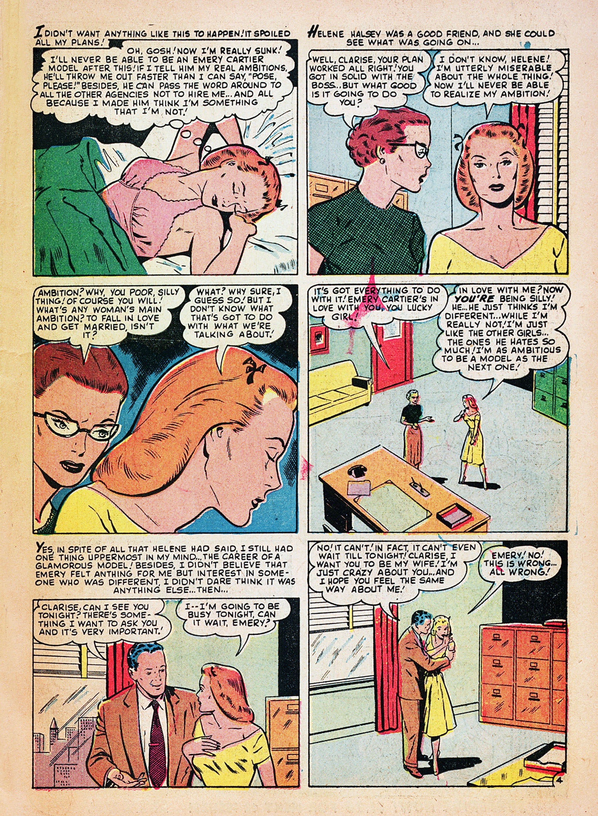 Read online Girl Comics (1949) comic -  Issue #10 - 15