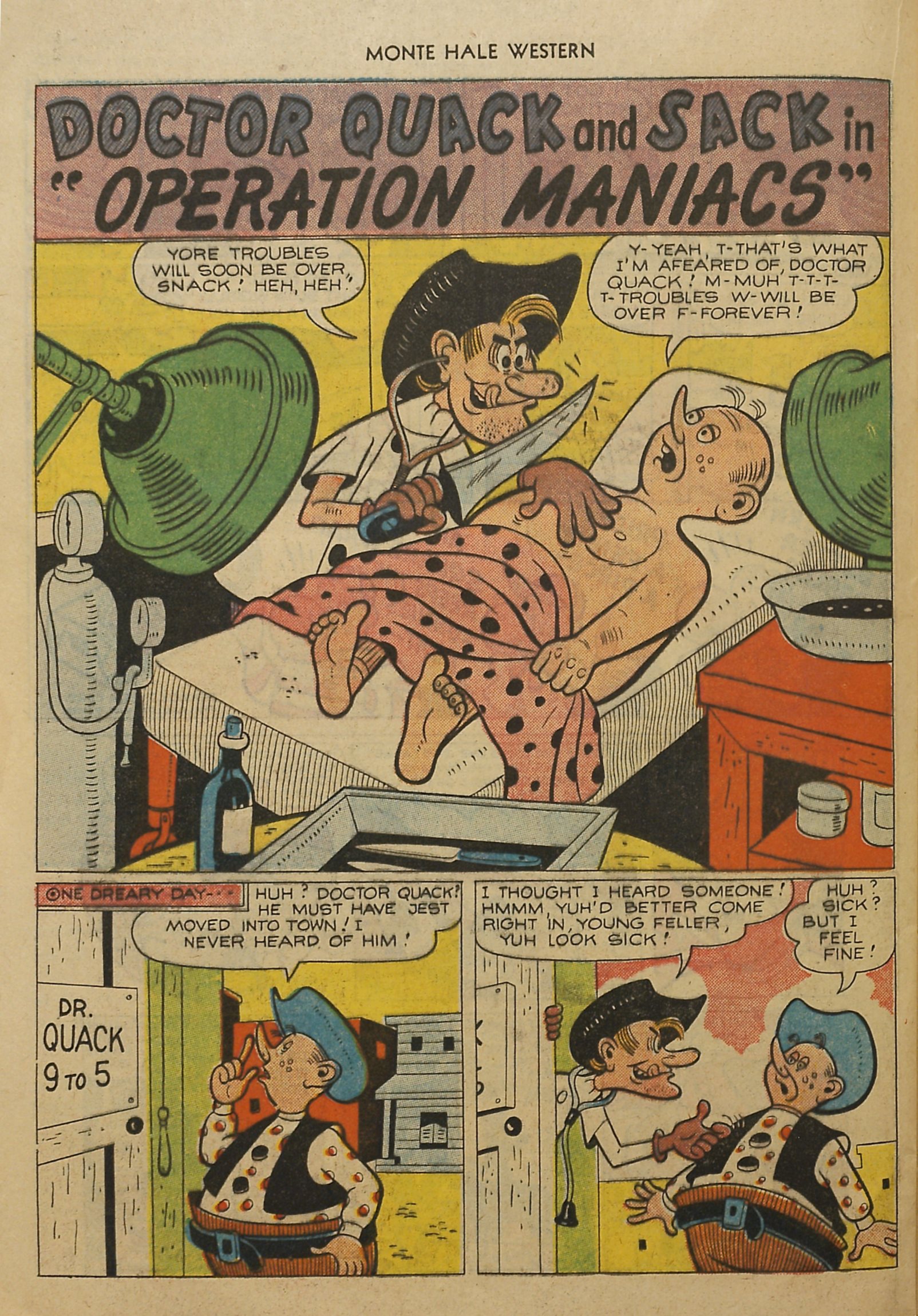 Read online Monte Hale Western comic -  Issue #52 - 36