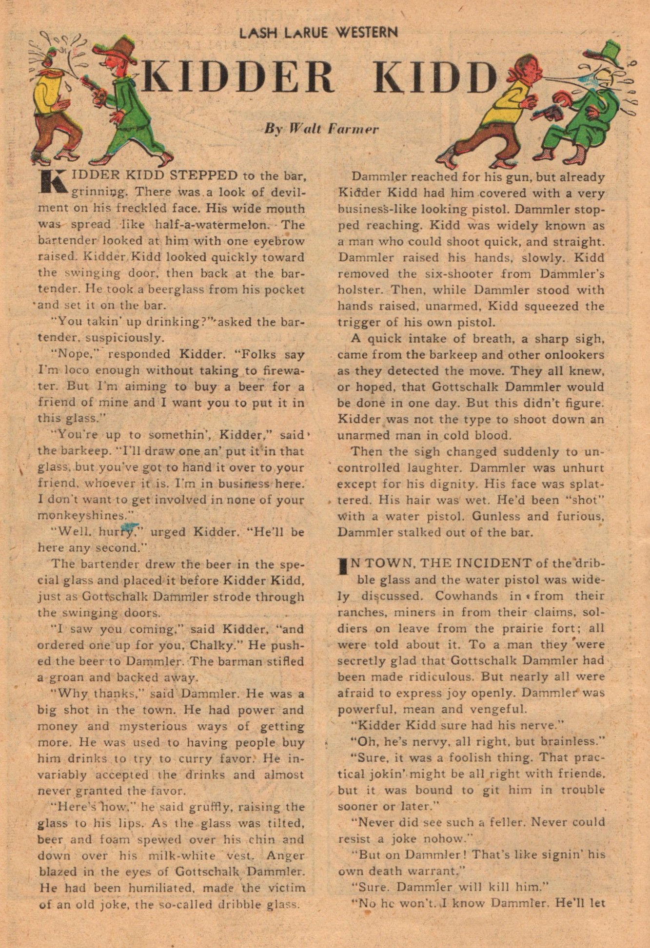 Read online Lash Larue Western (1949) comic -  Issue #1 - 22