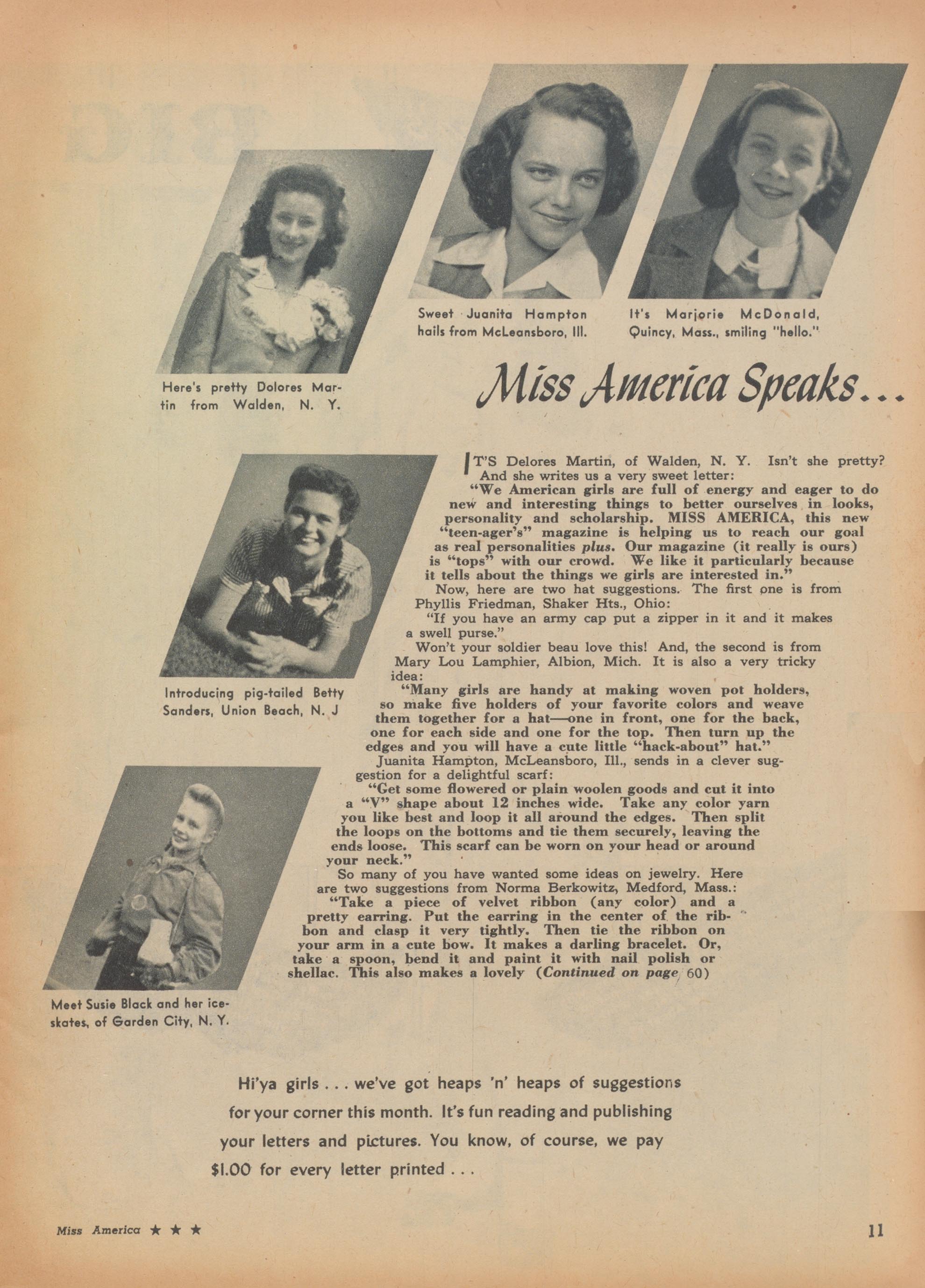 Read online Miss America Magazine comic -  Issue #9 - 10