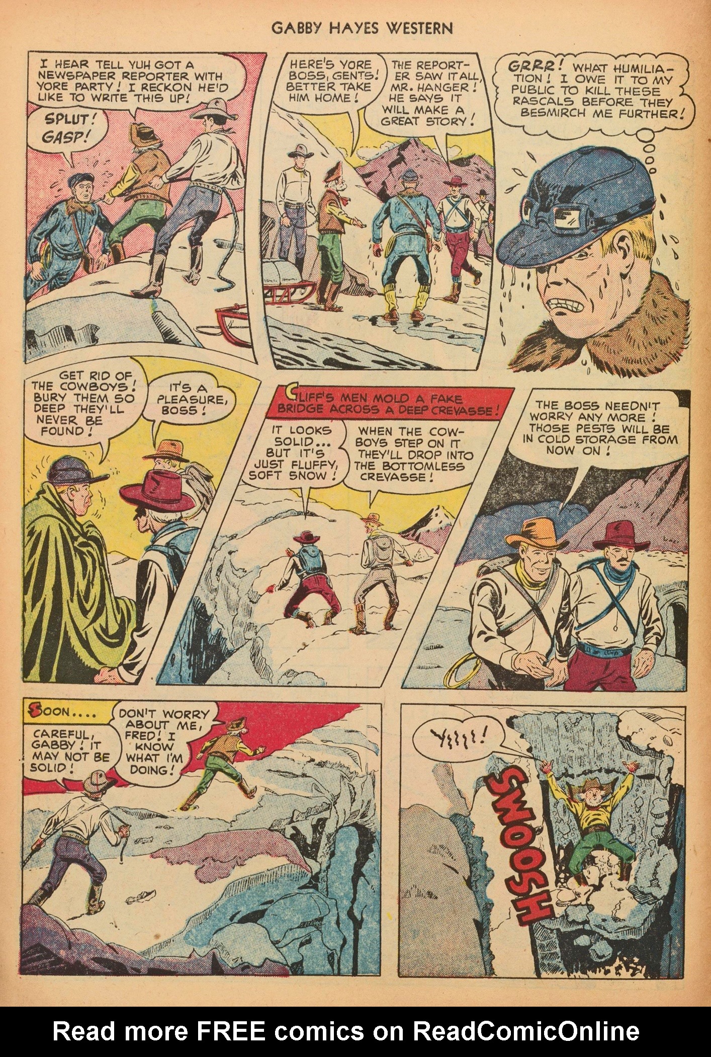 Read online Gabby Hayes Western comic -  Issue #34 - 6