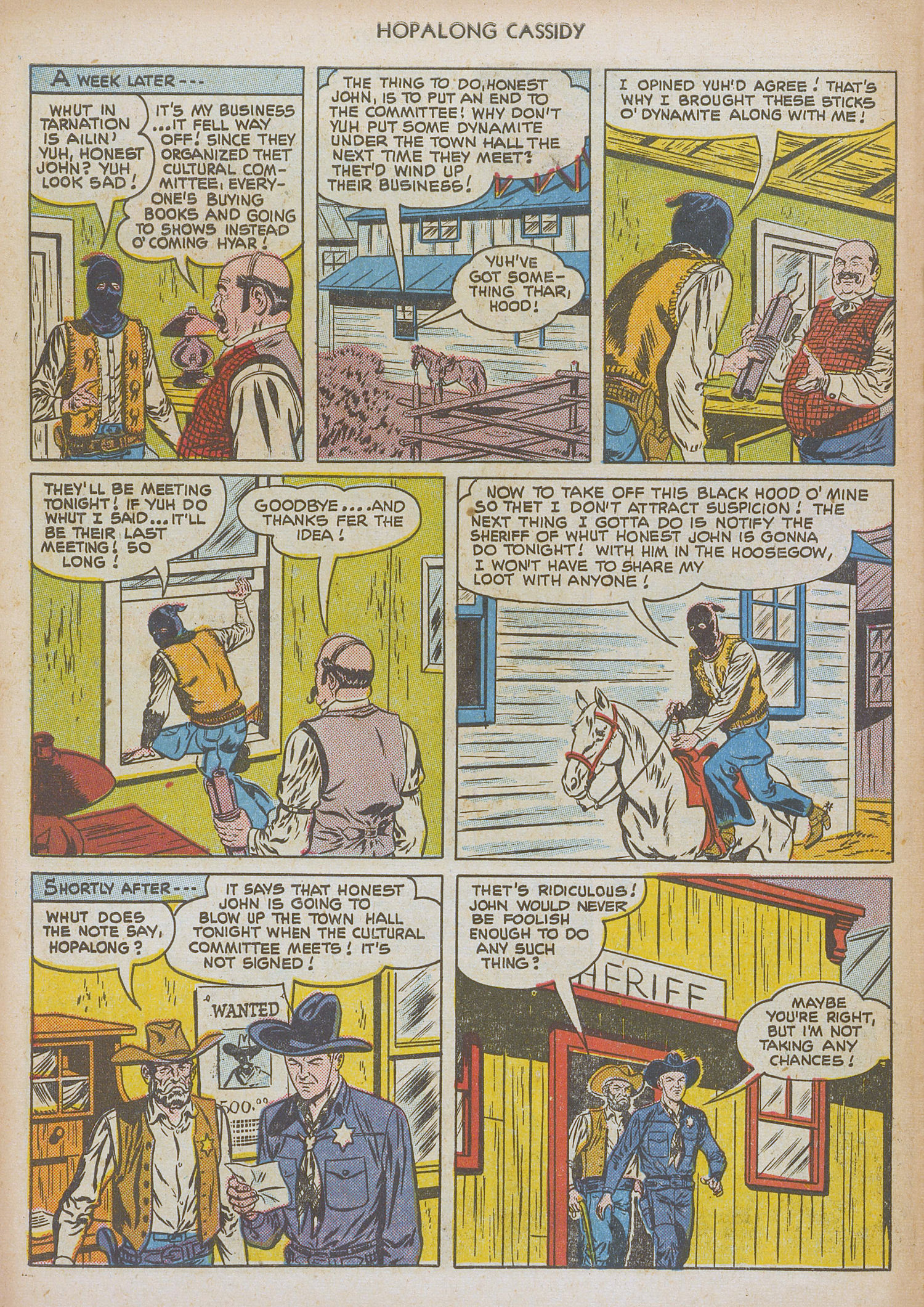 Read online Hopalong Cassidy comic -  Issue #55 - 30