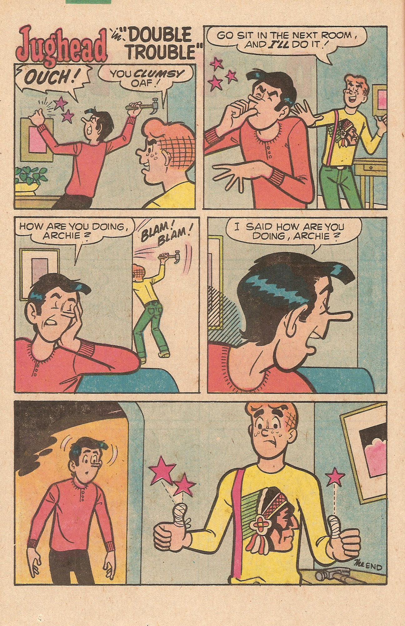 Read online Jughead's Jokes comic -  Issue #70 - 16