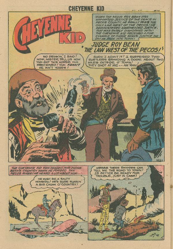 Read online Cheyenne Kid comic -  Issue #12 - 13