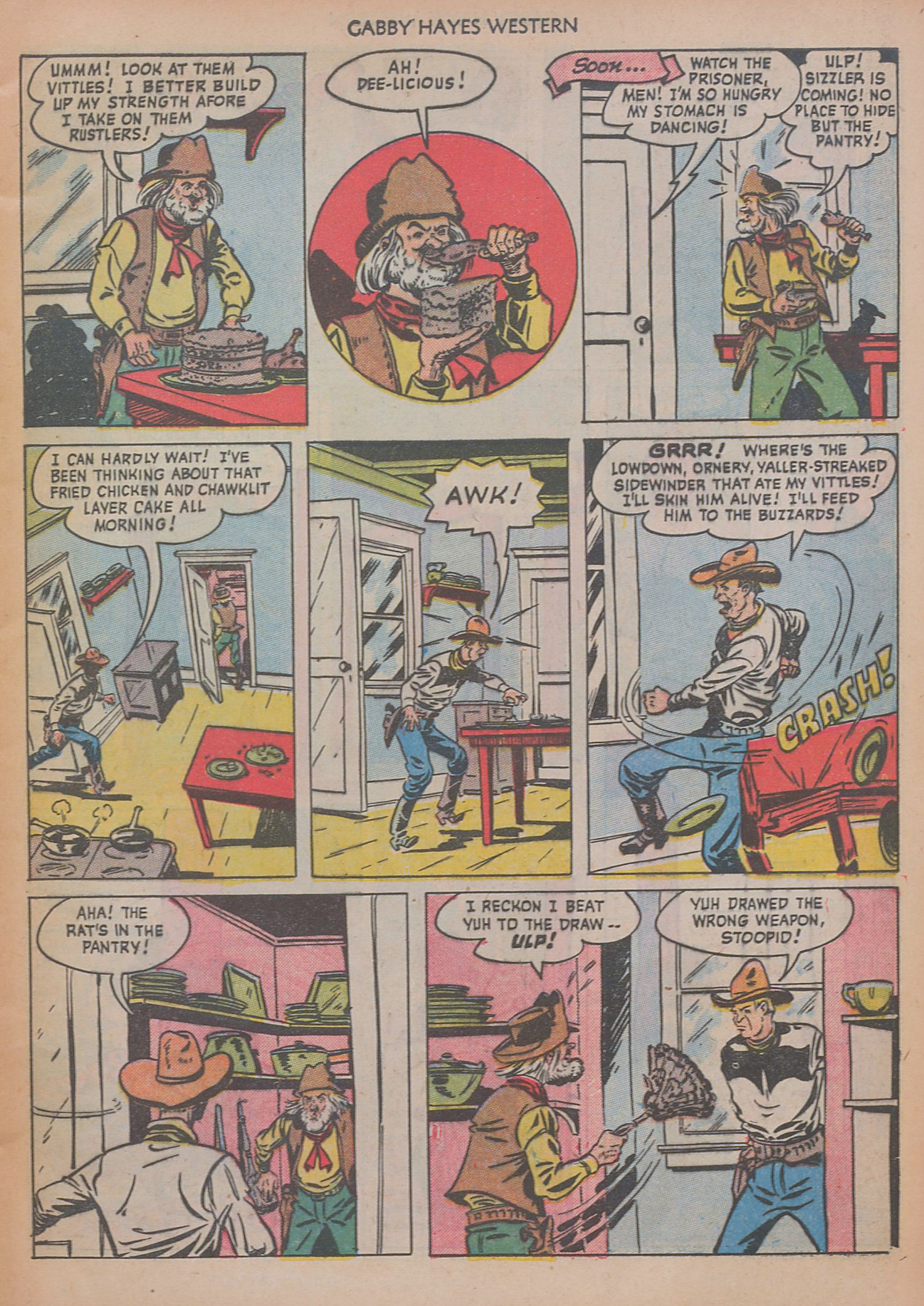 Read online Gabby Hayes Western comic -  Issue #22 - 9
