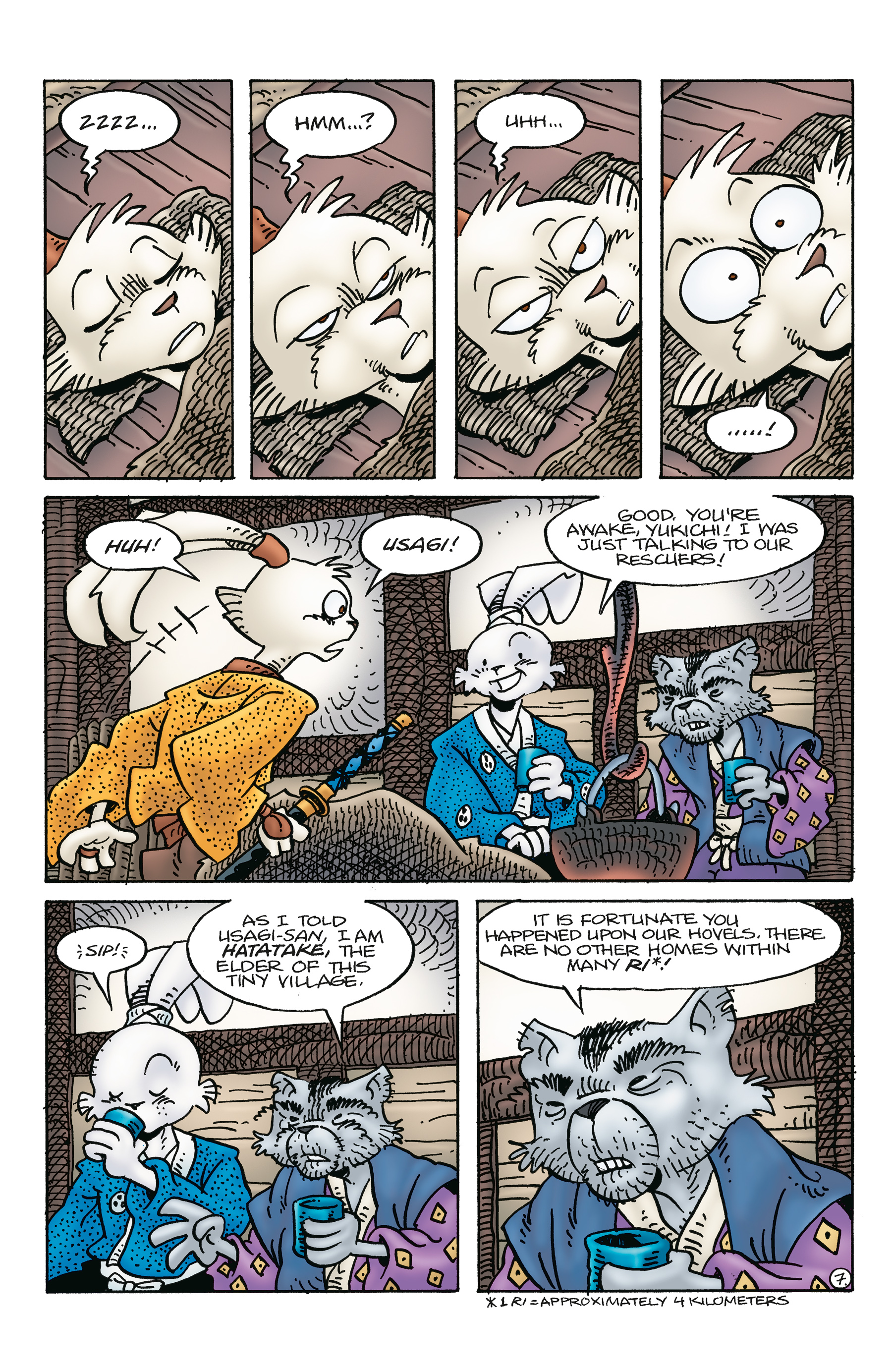 Read online Usagi Yojimbo: Ice and Snow comic -  Issue #5 - 9