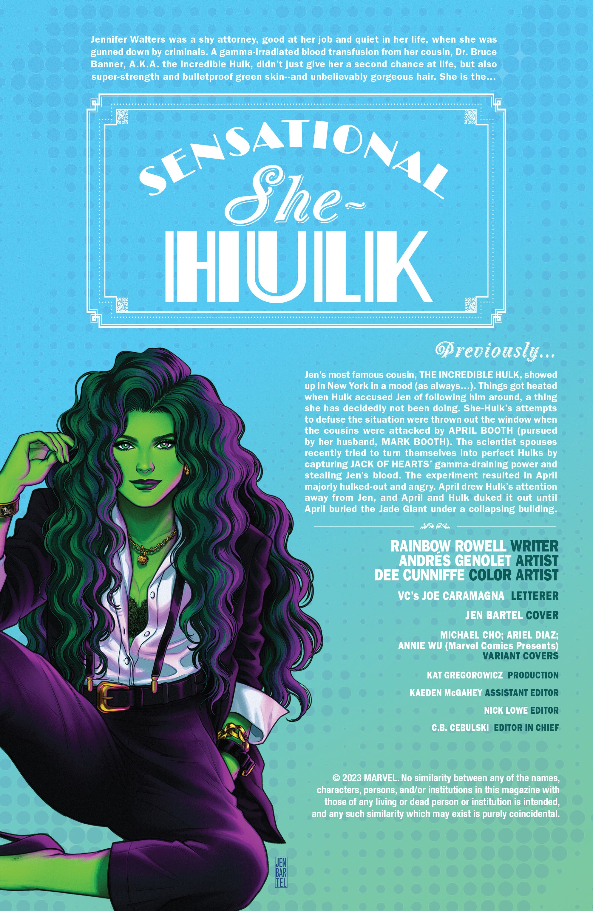 Read online Sensational She-Hulk comic -  Issue #3 - 3