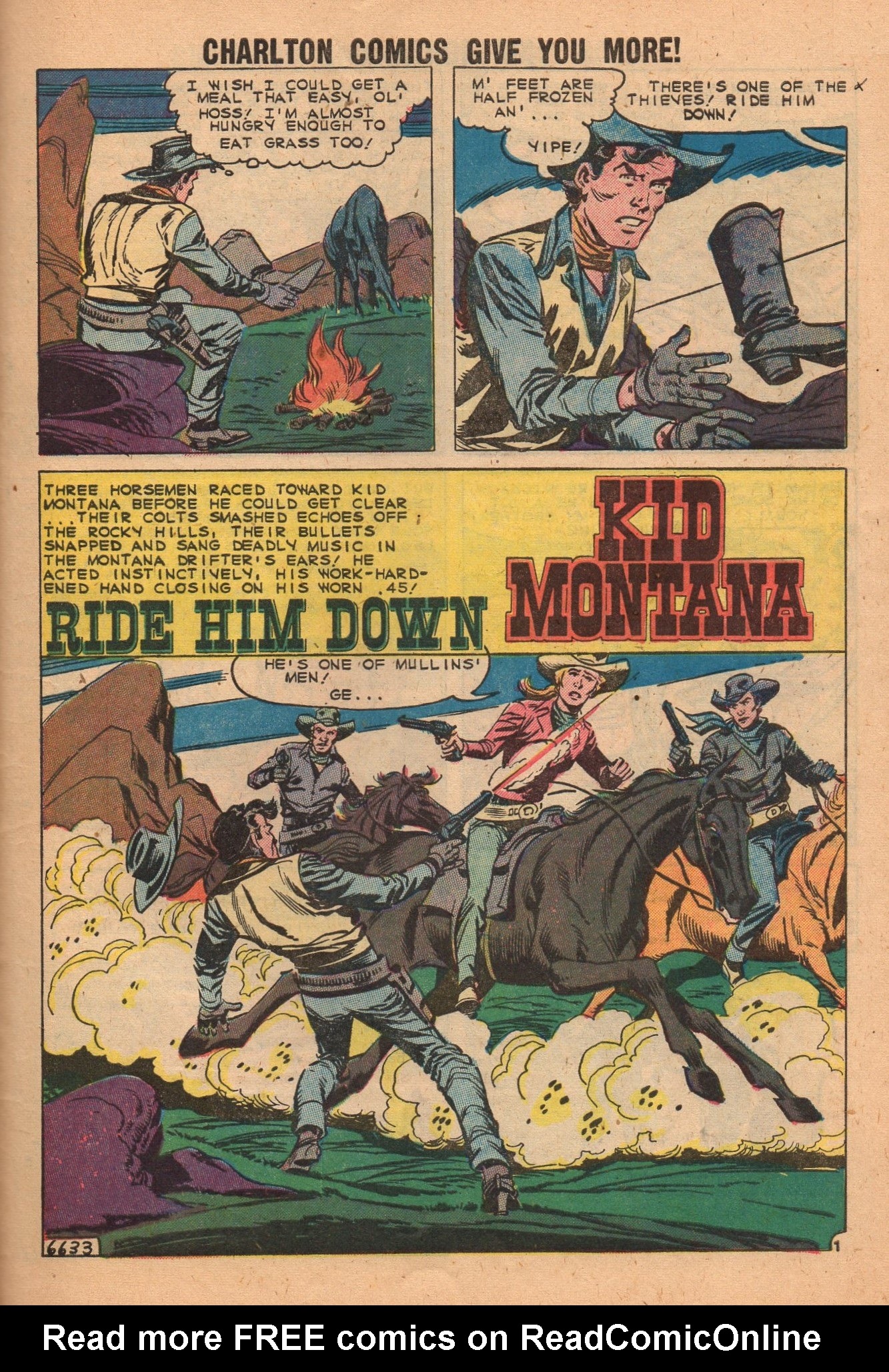 Read online Kid Montana comic -  Issue #26 - 27
