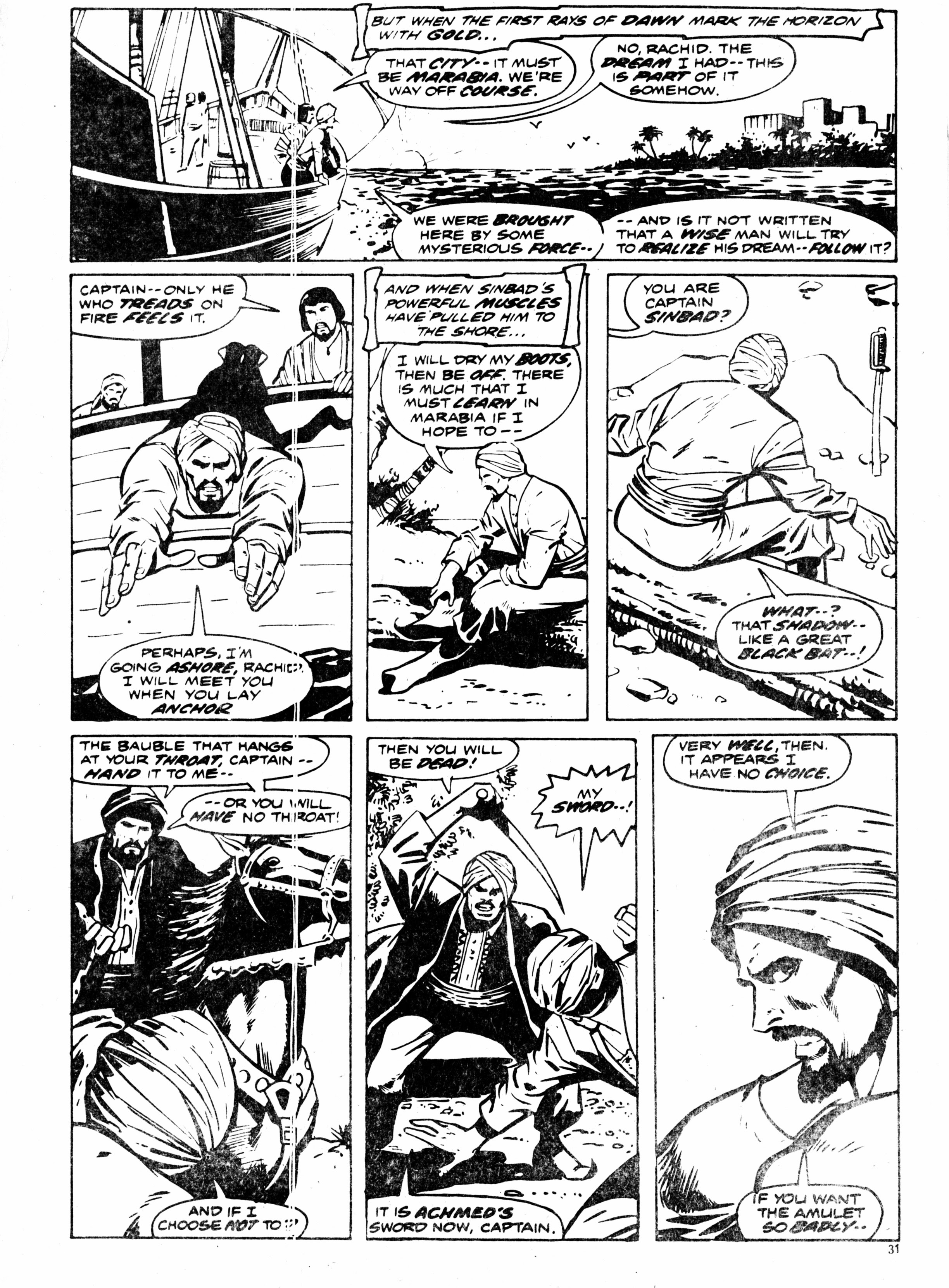 Read online Planet of the Apes (1974) comic -  Issue #35 - 31