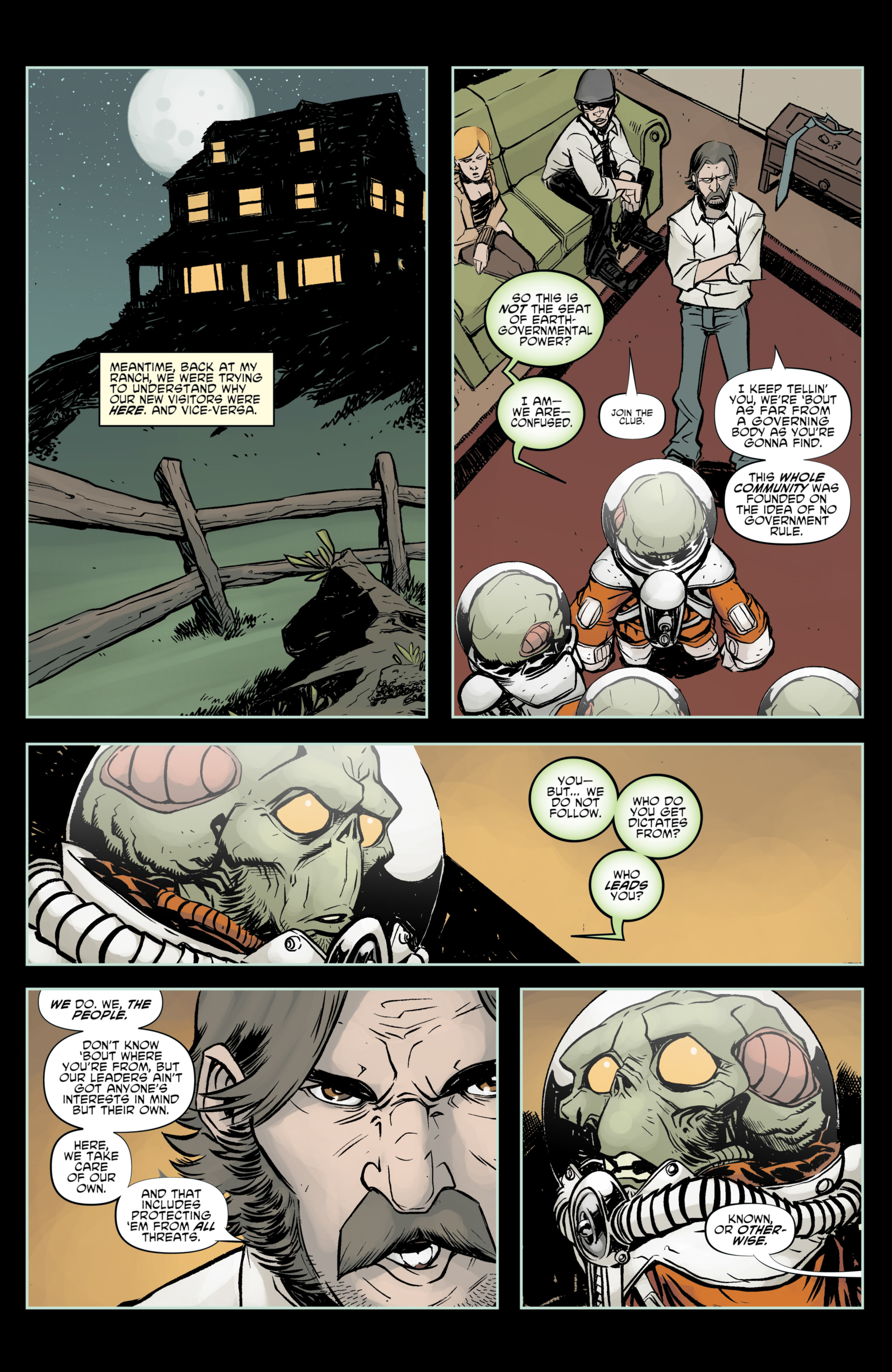 Read online The Colonized: Zombies vs. Aliens comic -  Issue # TPB - 40