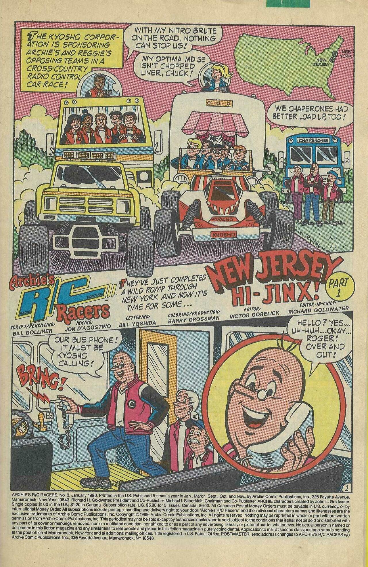 Read online Archie's R/C Racers comic -  Issue #3 - 3